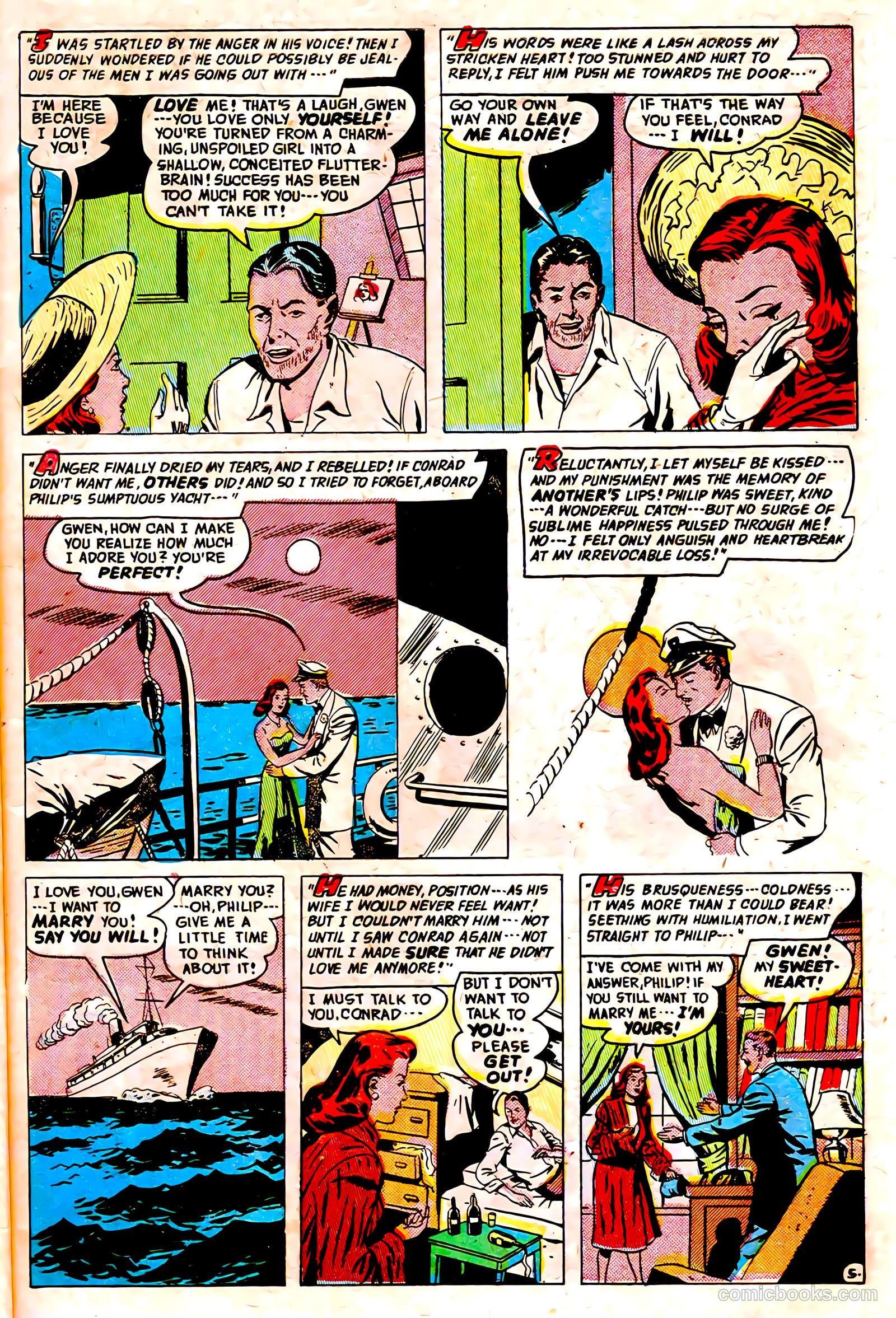 Romantic Adventures #23 (1952) — page 7 of 52