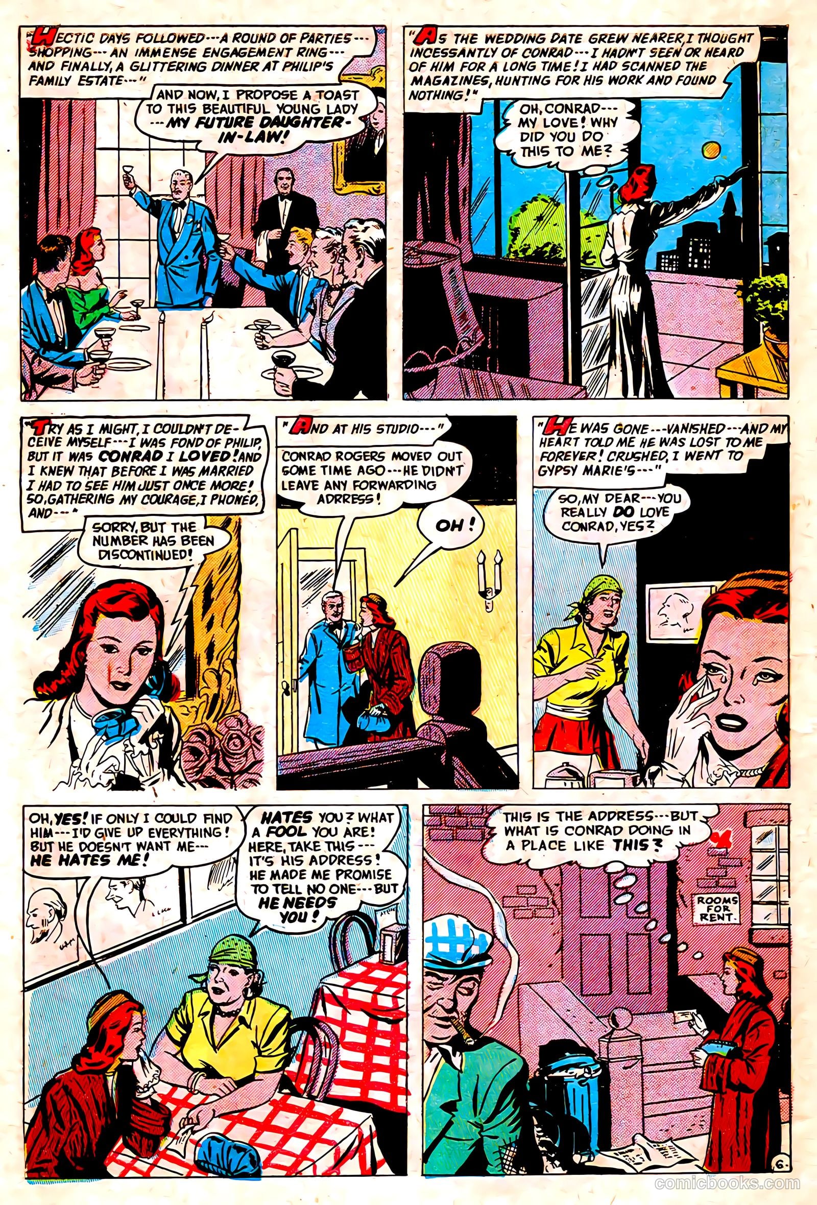 Romantic Adventures #23 (1952) — page 8 of 52
