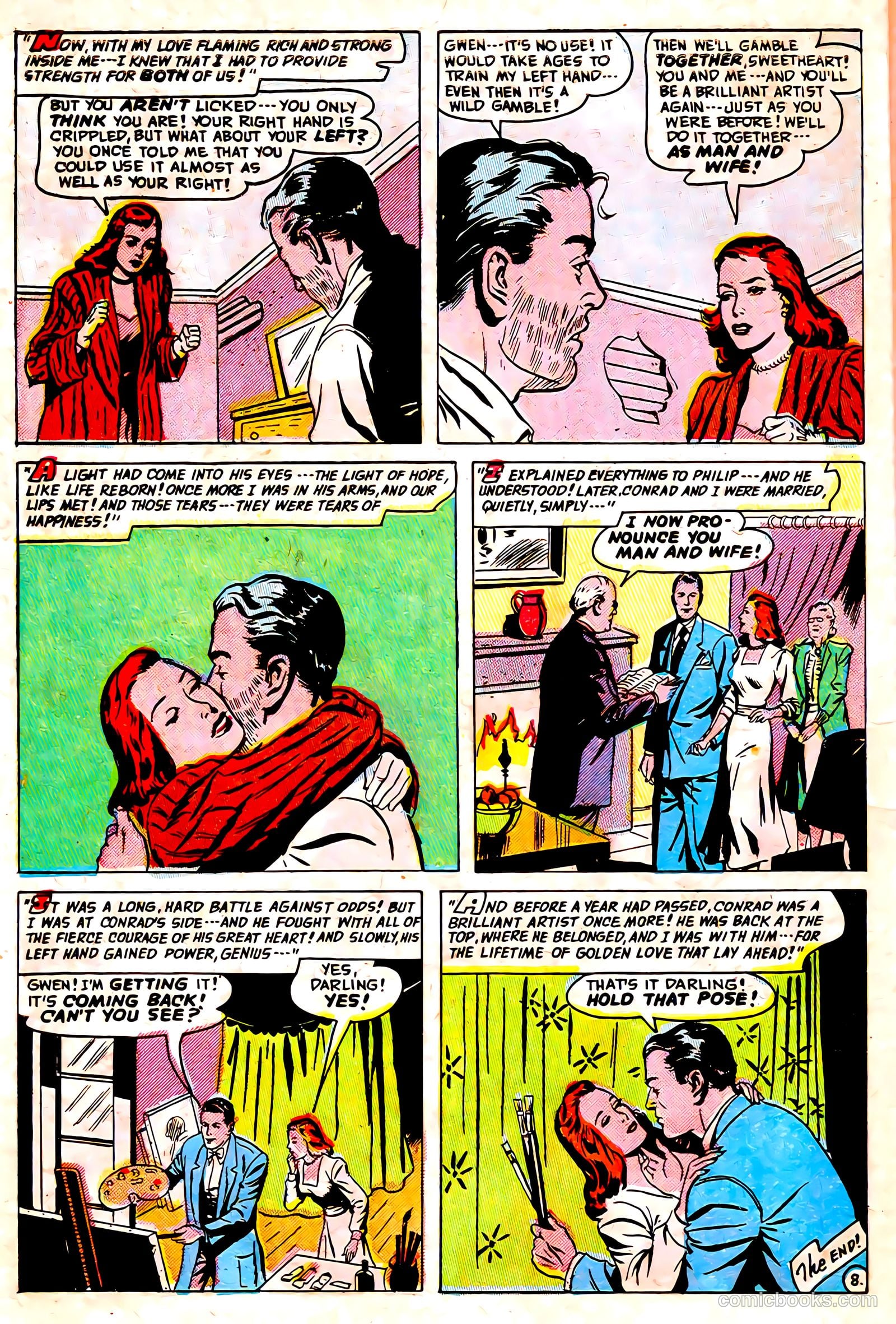 Romantic Adventures #23 (1952) — page 10 of 52