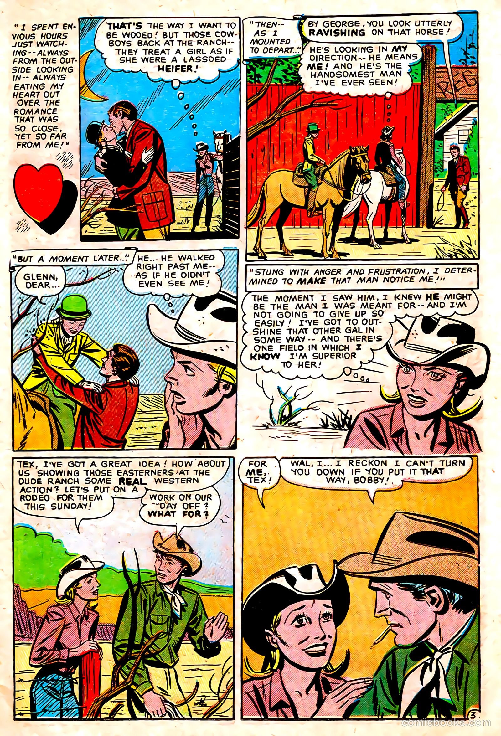 Romantic Adventures #23 (1952) — page 15 of 52