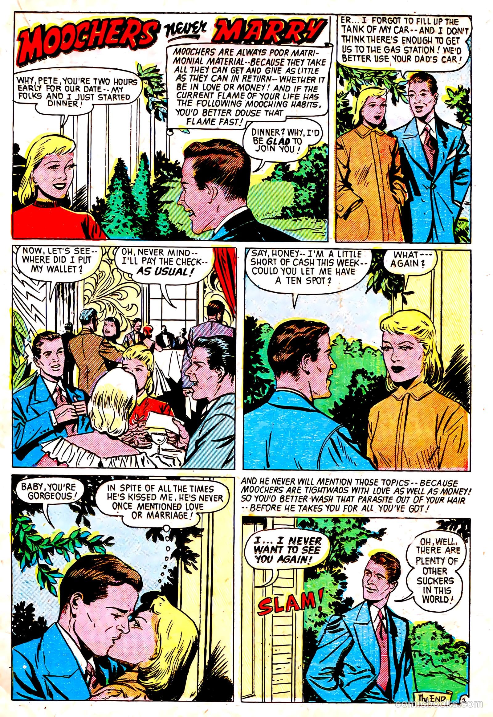 Romantic Adventures #23 (1952) — page 23 of 52
