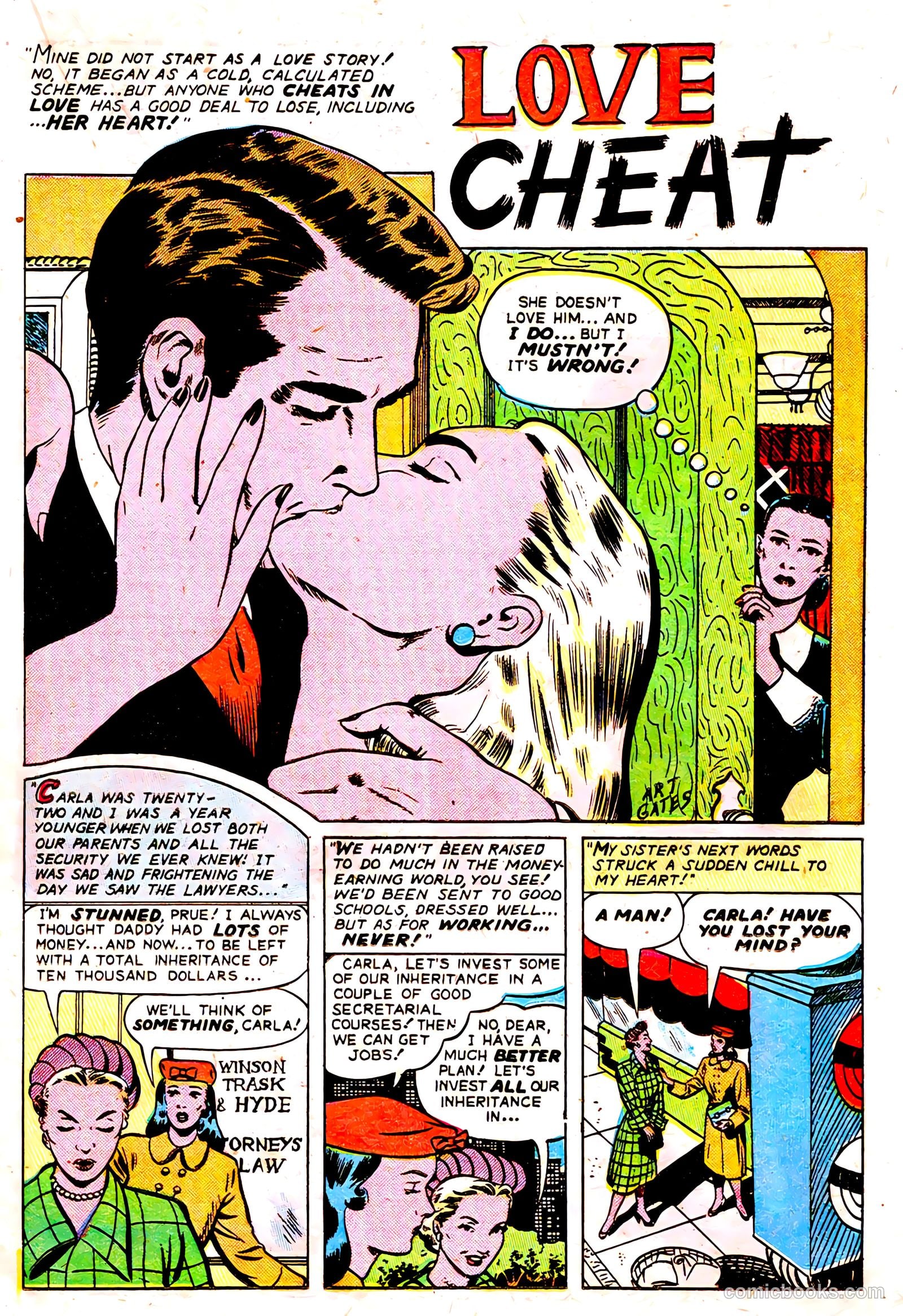 Romantic Adventures #23 (1952) — page 25 of 52