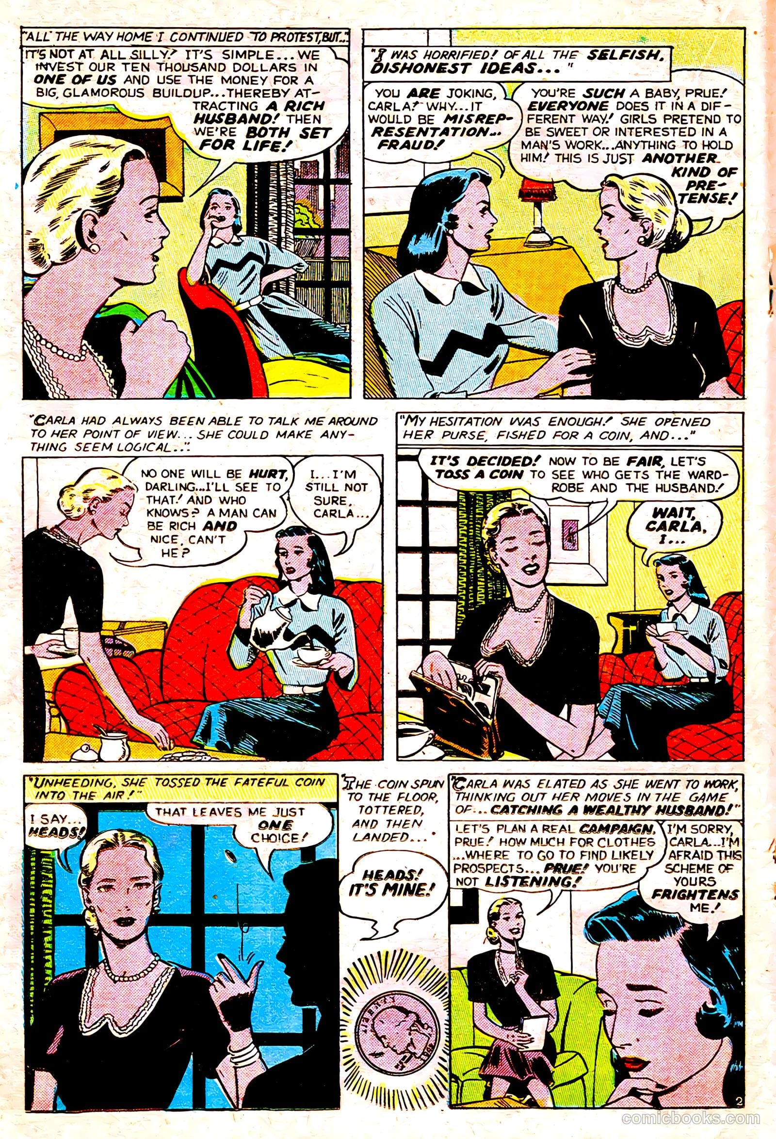 Romantic Adventures #23 (1952) — page 26 of 52