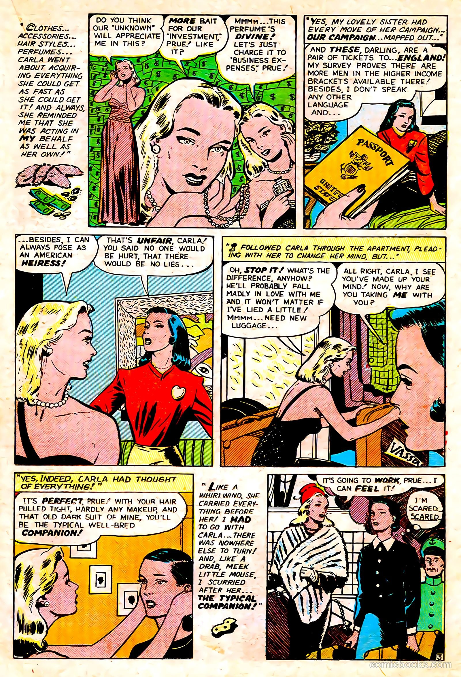 Romantic Adventures #23 (1952) — page 27 of 52