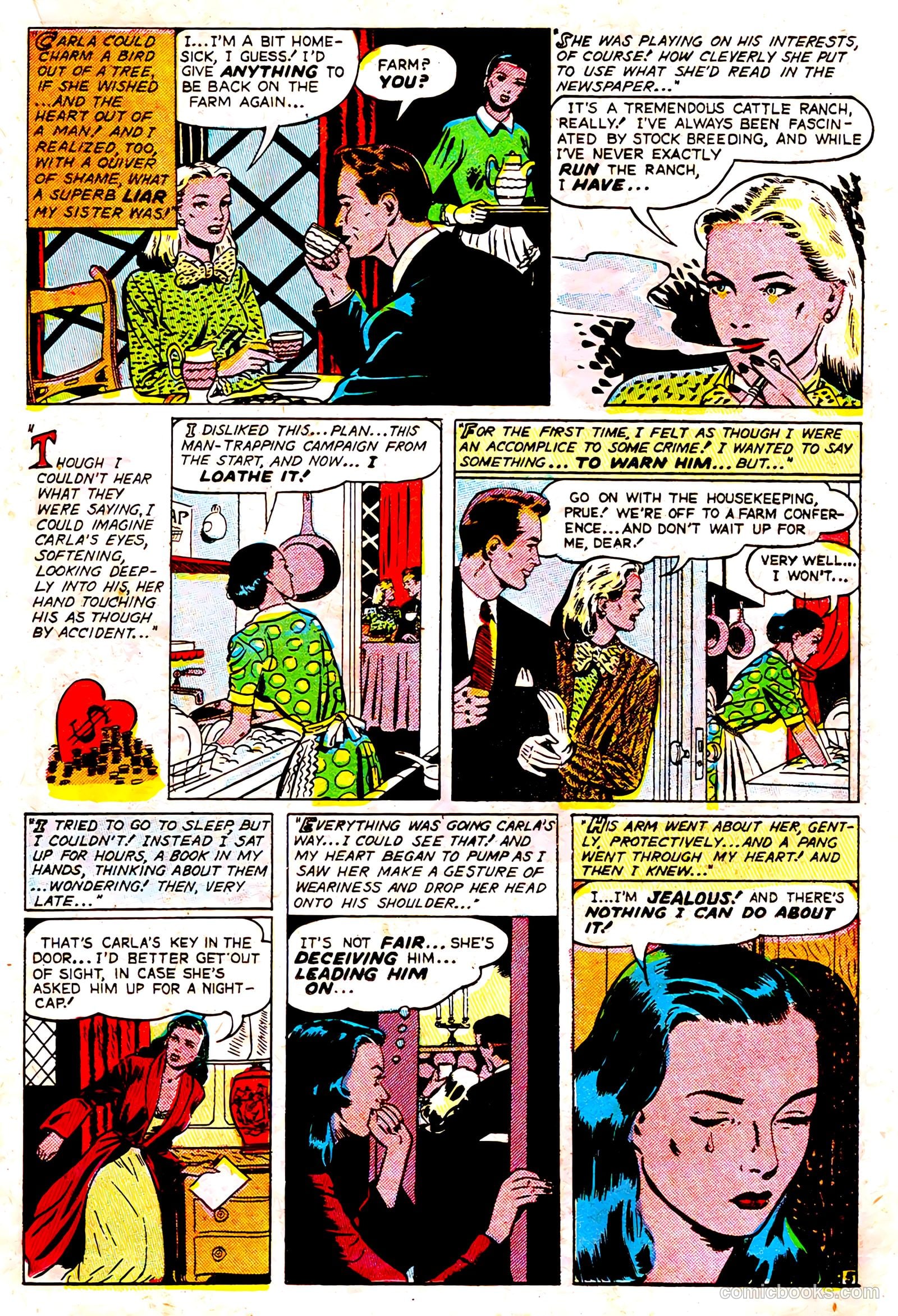 Romantic Adventures #23 (1952) — page 29 of 52