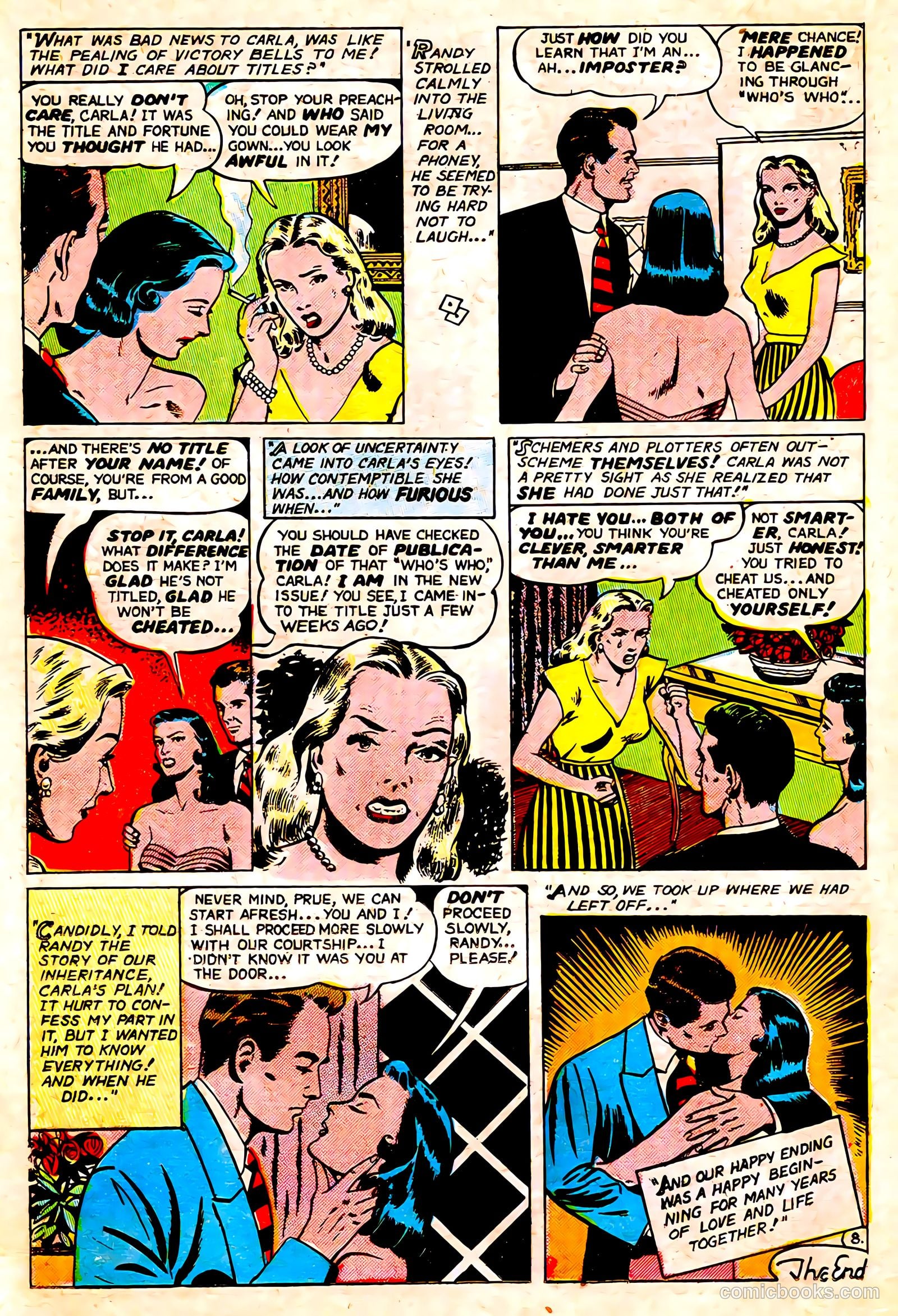 Romantic Adventures #23 (1952) — page 32 of 52