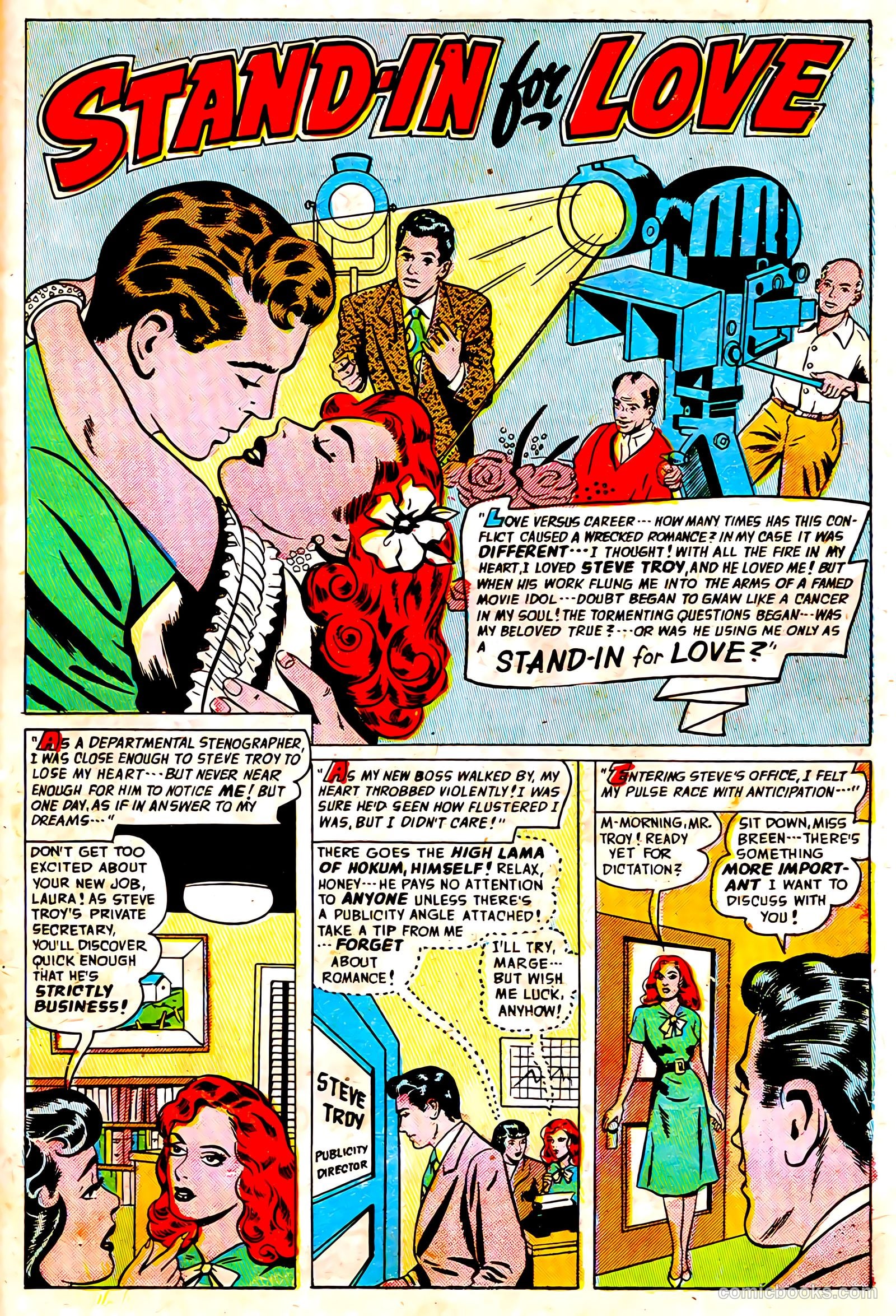 Romantic Adventures #23 (1952) — page 35 of 52