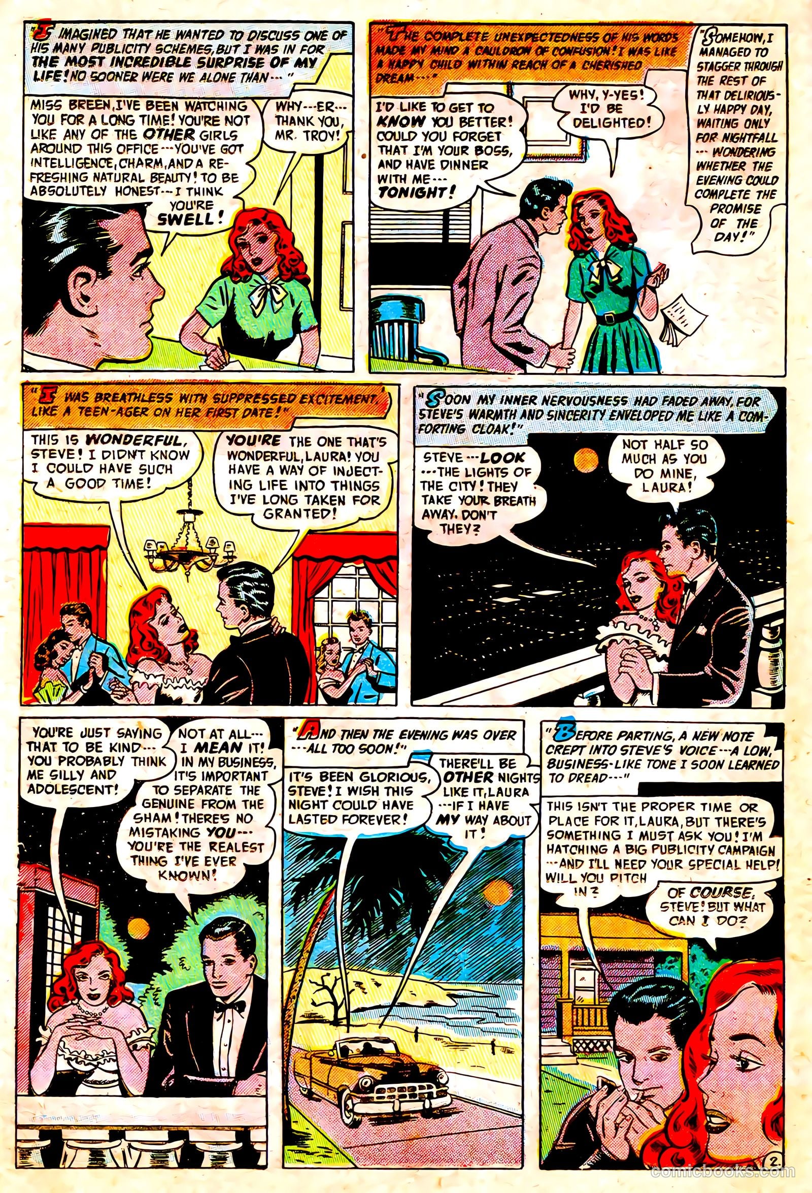 Romantic Adventures #23 (1952) — page 36 of 52
