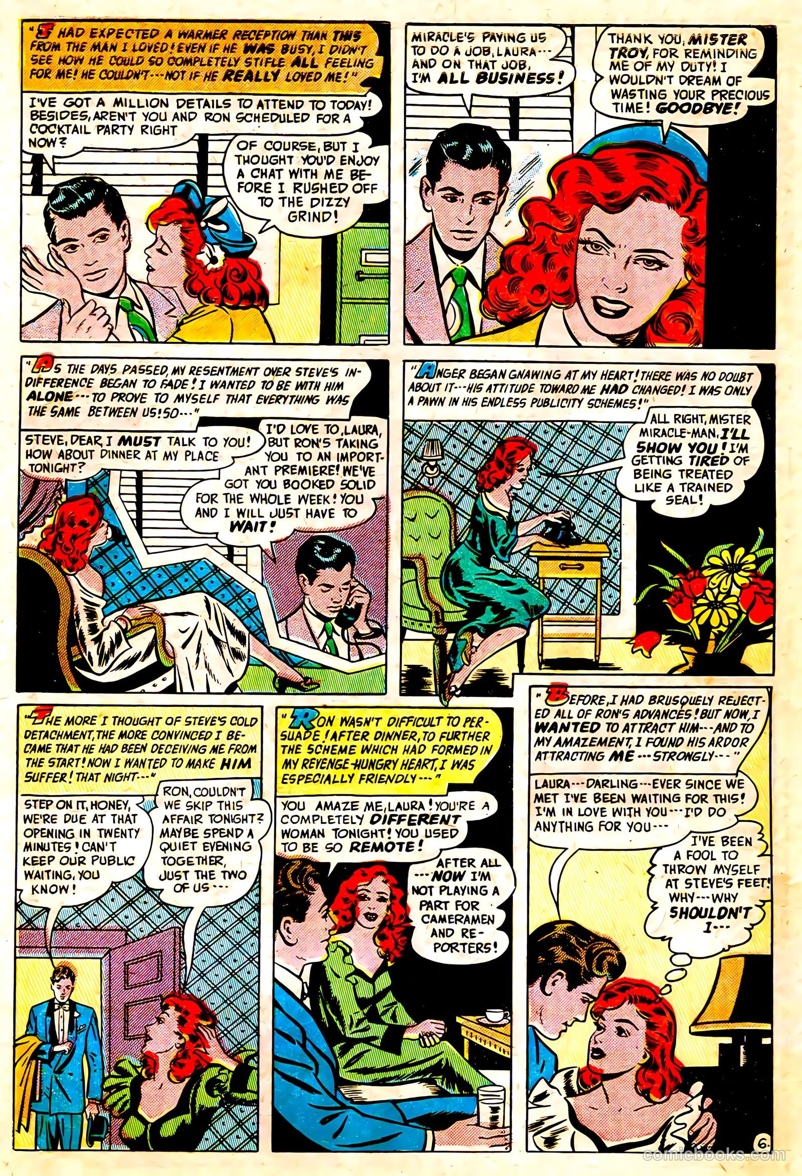 Romantic Adventures #23 (1952) — page 40 of 52
