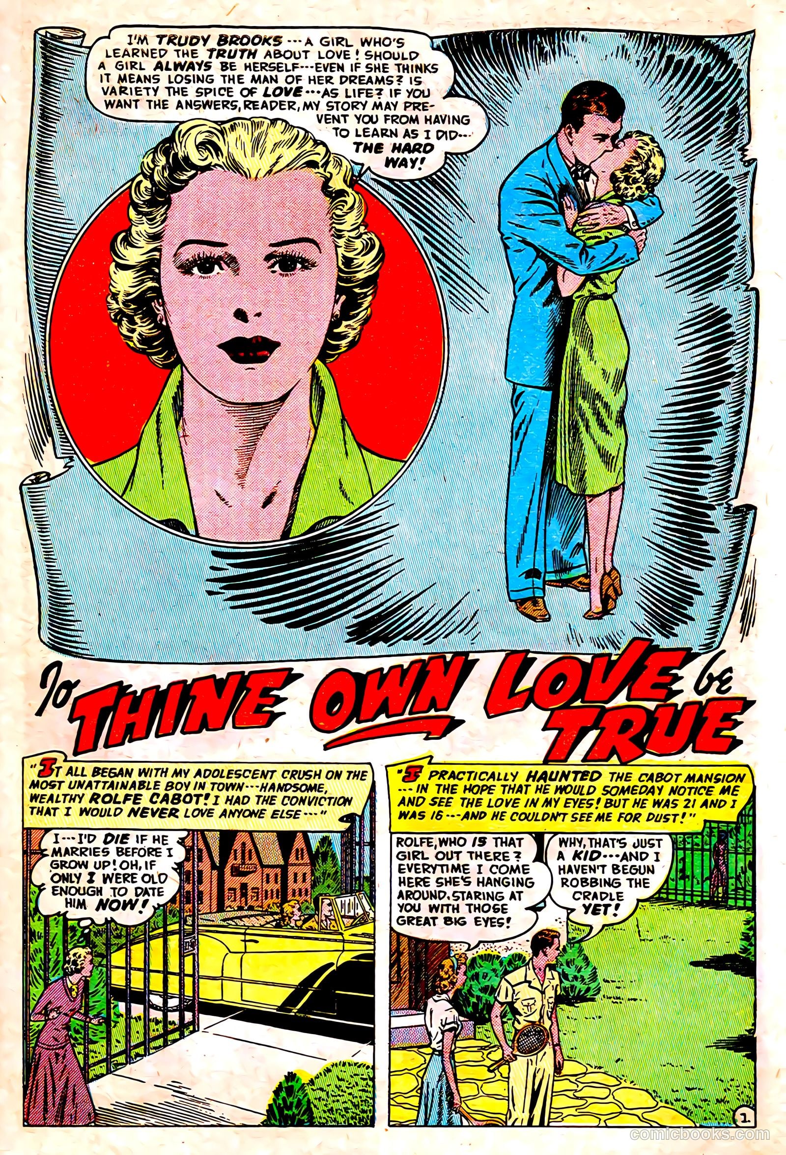 Romantic Adventures #23 (1952) — page 45 of 52