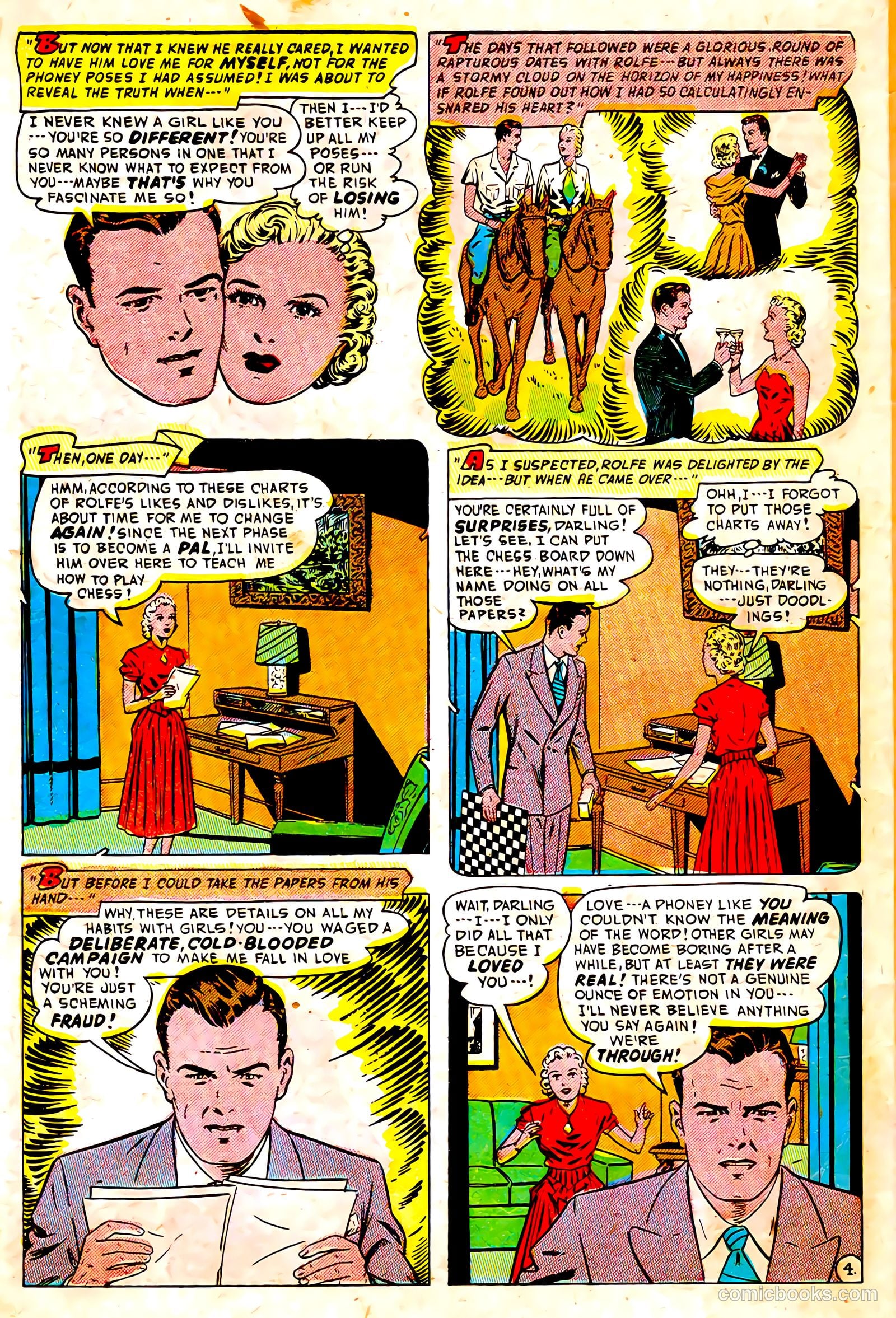 Romantic Adventures #23 (1952) — page 48 of 52
