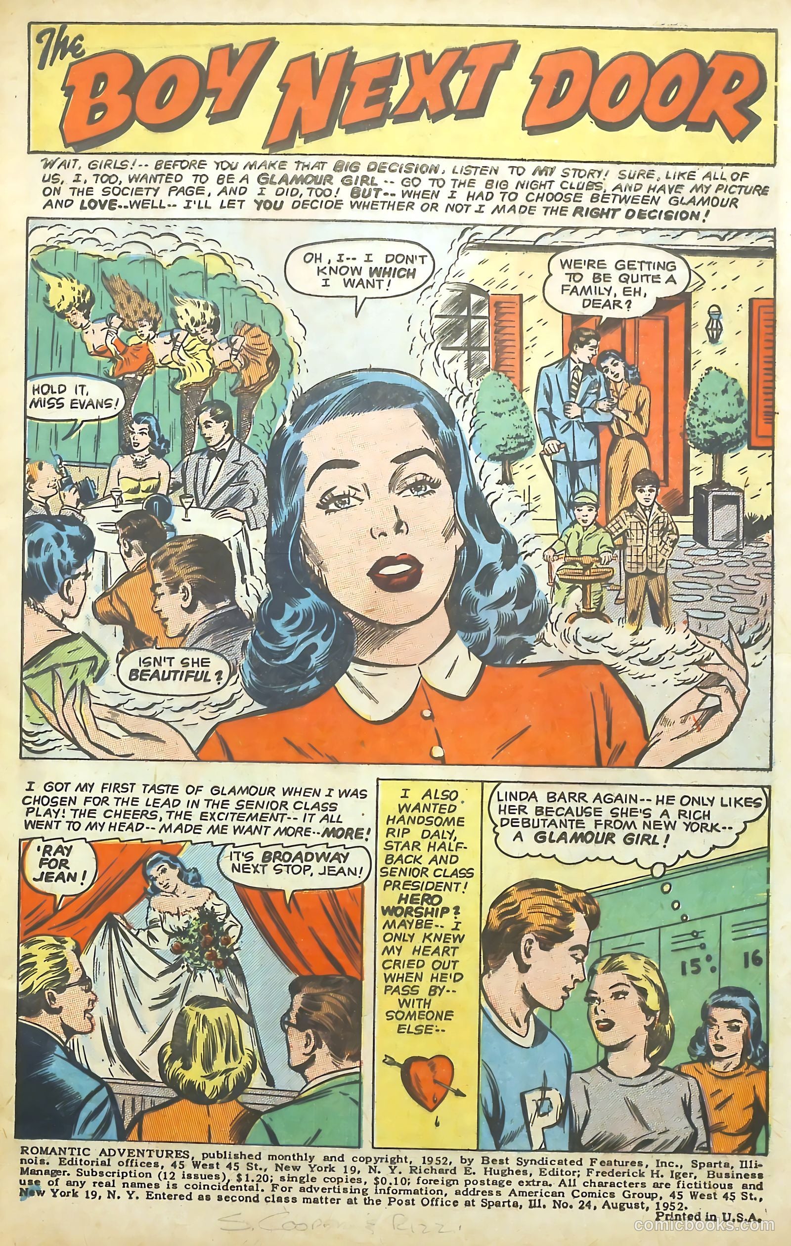 Romantic Adventures #24 (1952) — page 3 of 36
