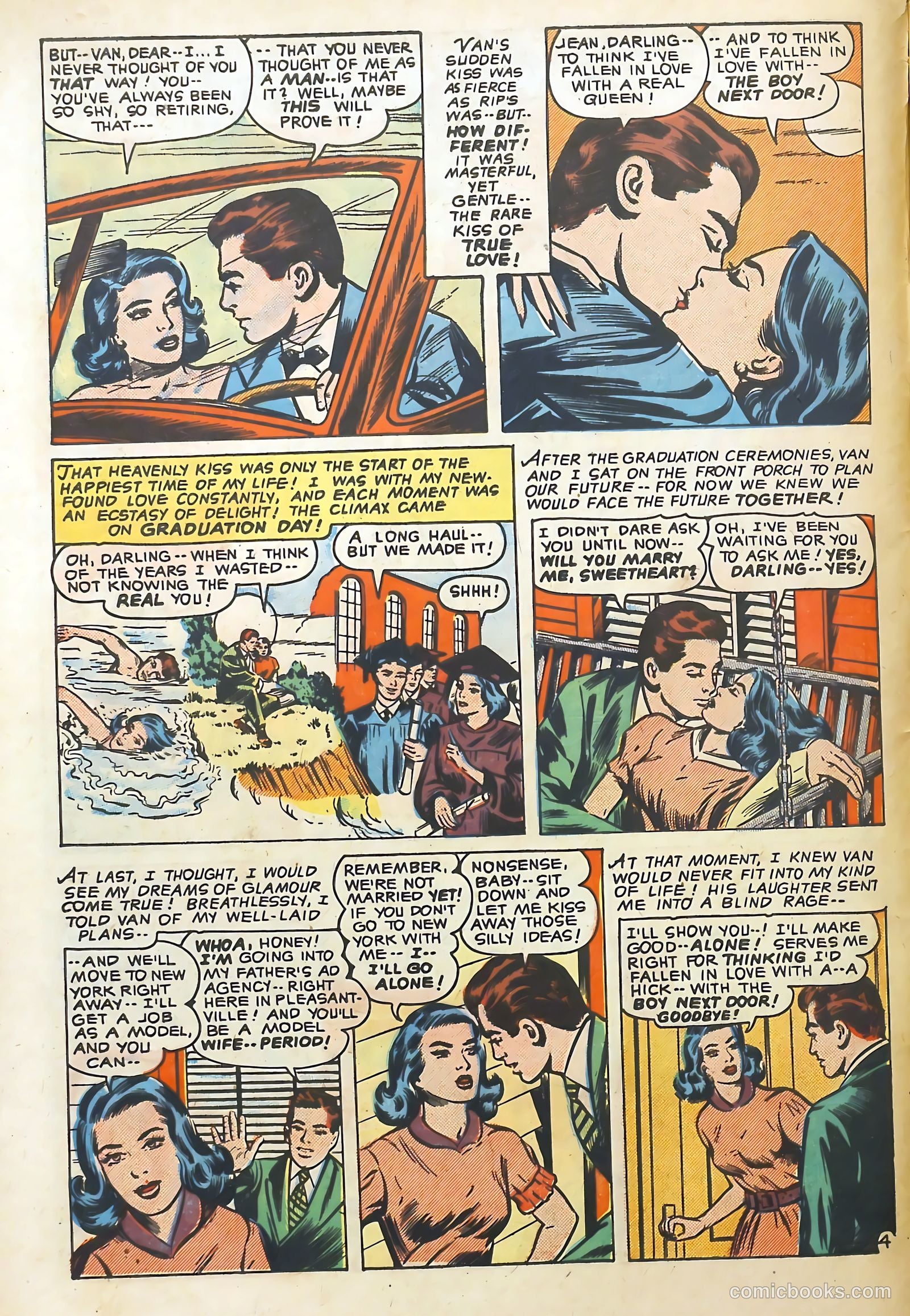 Romantic Adventures #24 (1952) — page 6 of 36