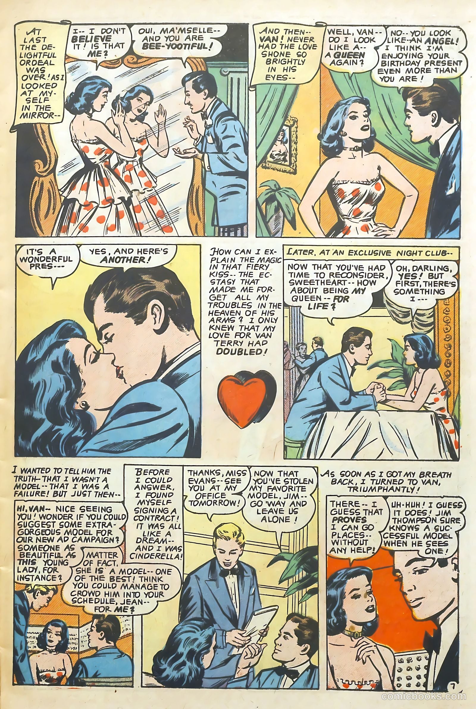 Romantic Adventures #24 (1952) — page 9 of 36