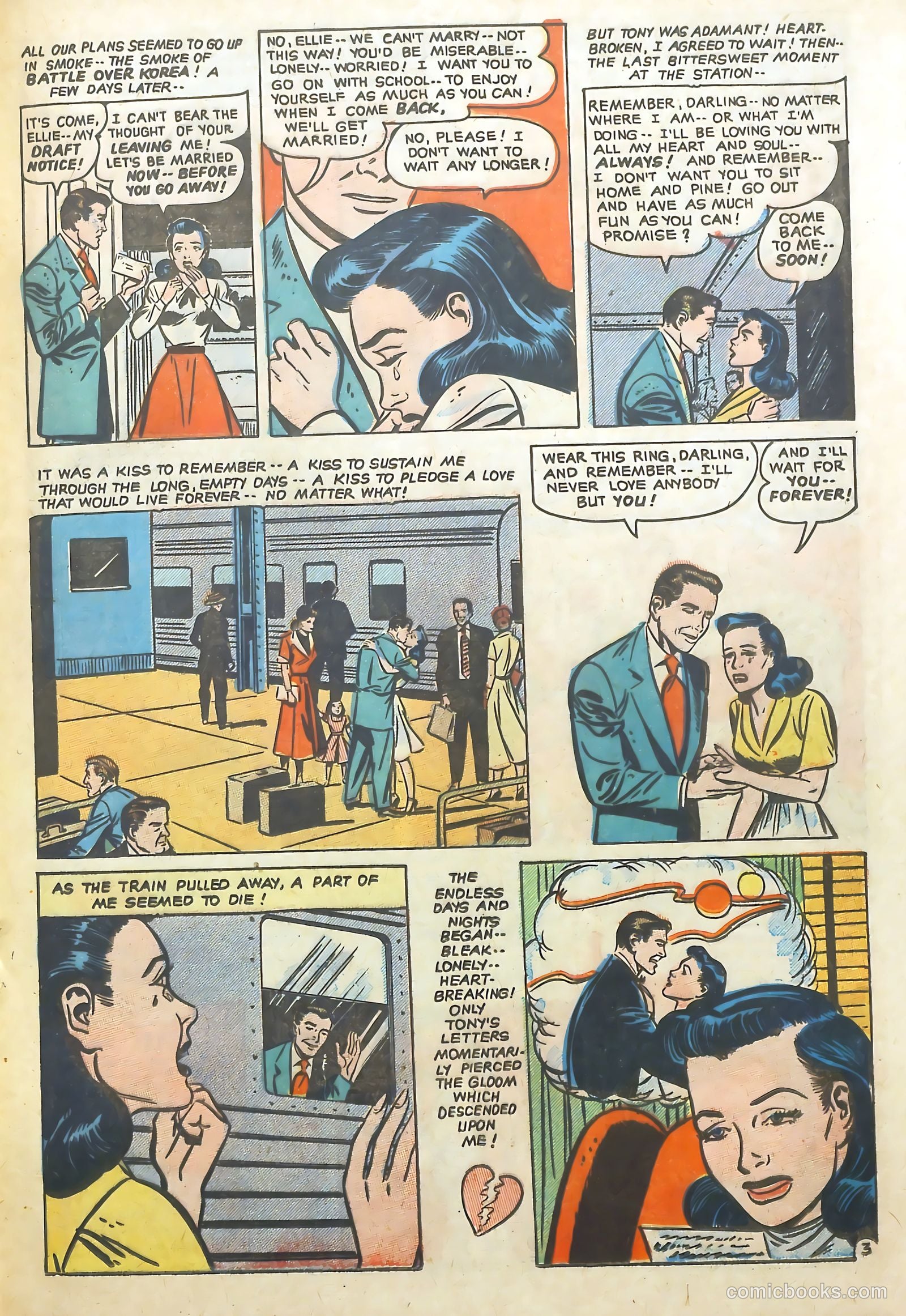 Romantic Adventures #24 (1952) — page 19 of 36
