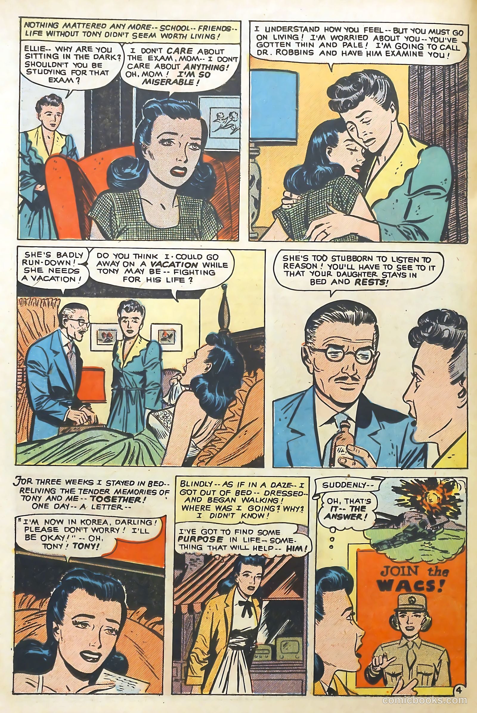Romantic Adventures #24 (1952) — page 20 of 36