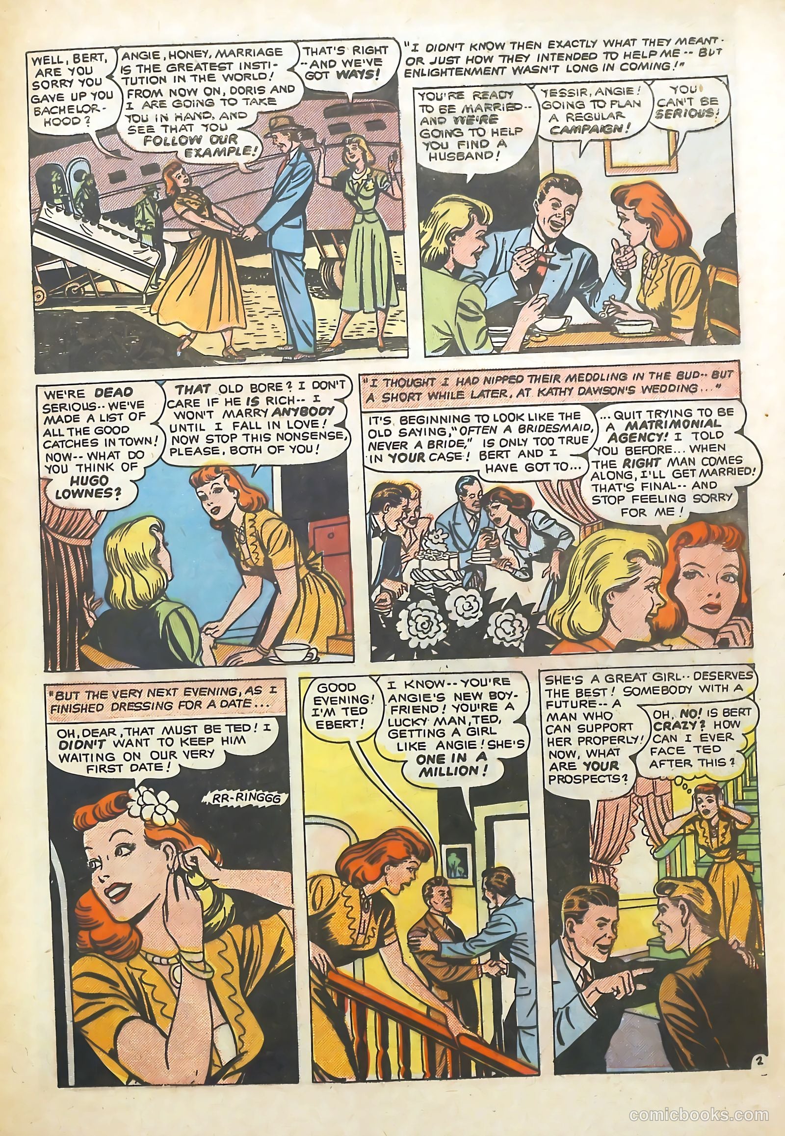 Romantic Adventures #24 (1952) — page 27 of 36