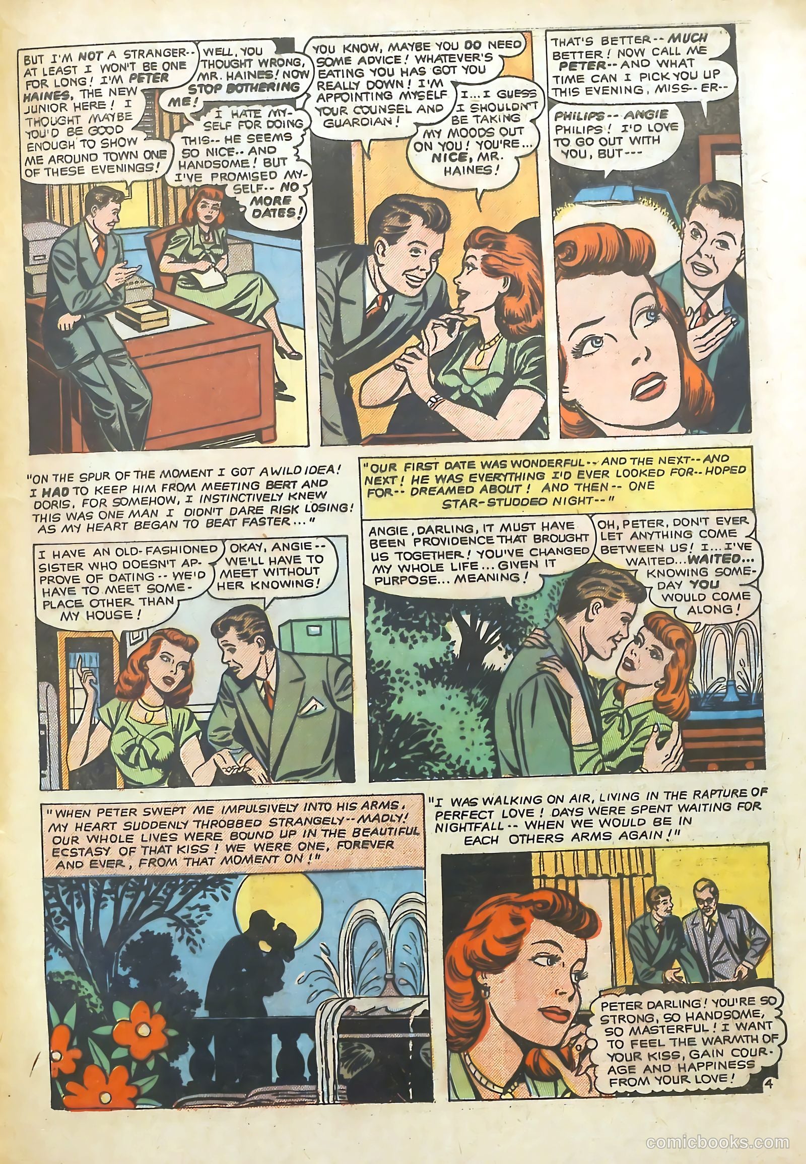 Romantic Adventures #24 (1952) — page 29 of 36