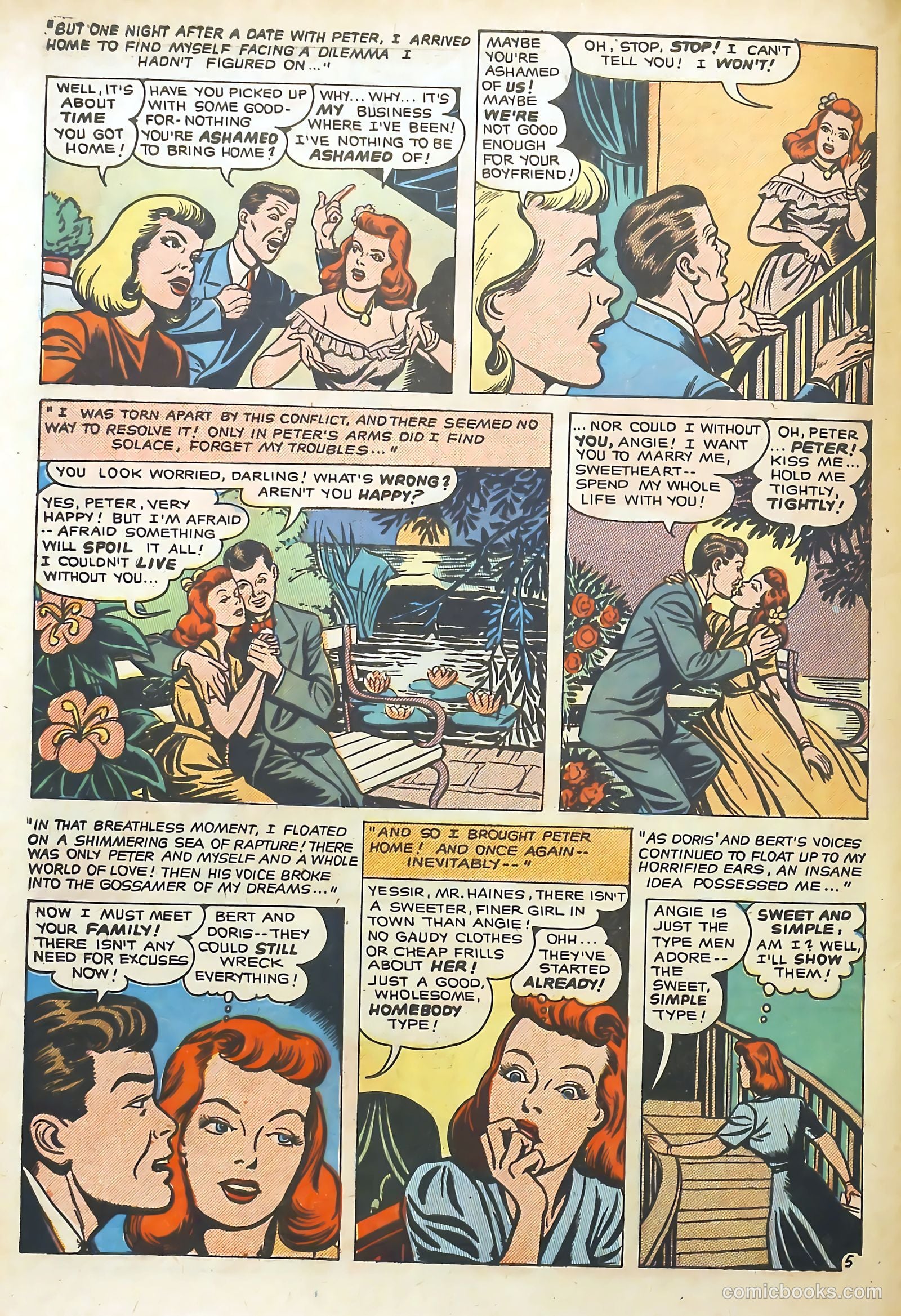 Romantic Adventures #24 (1952) — page 30 of 36