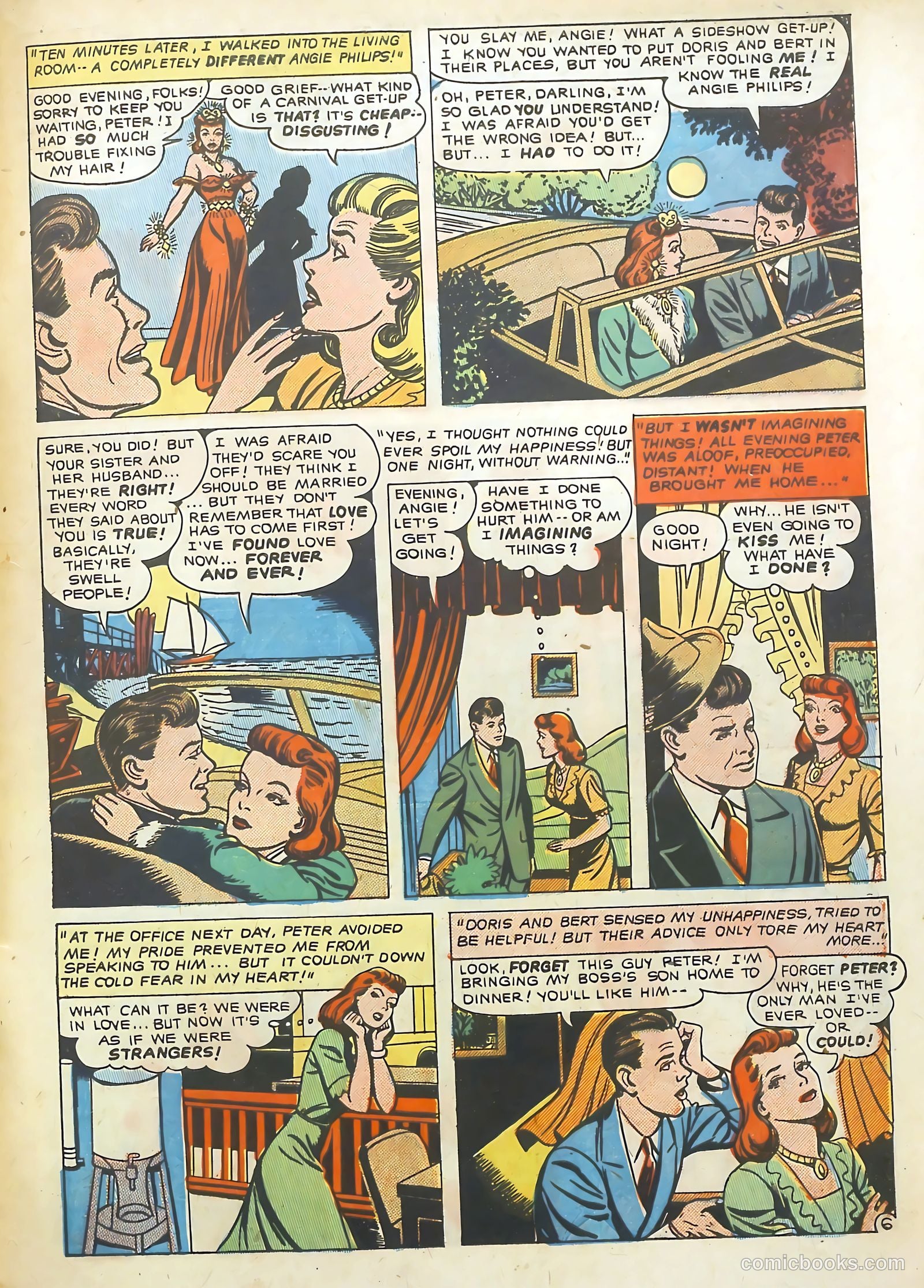 Romantic Adventures #24 (1952) — page 31 of 36