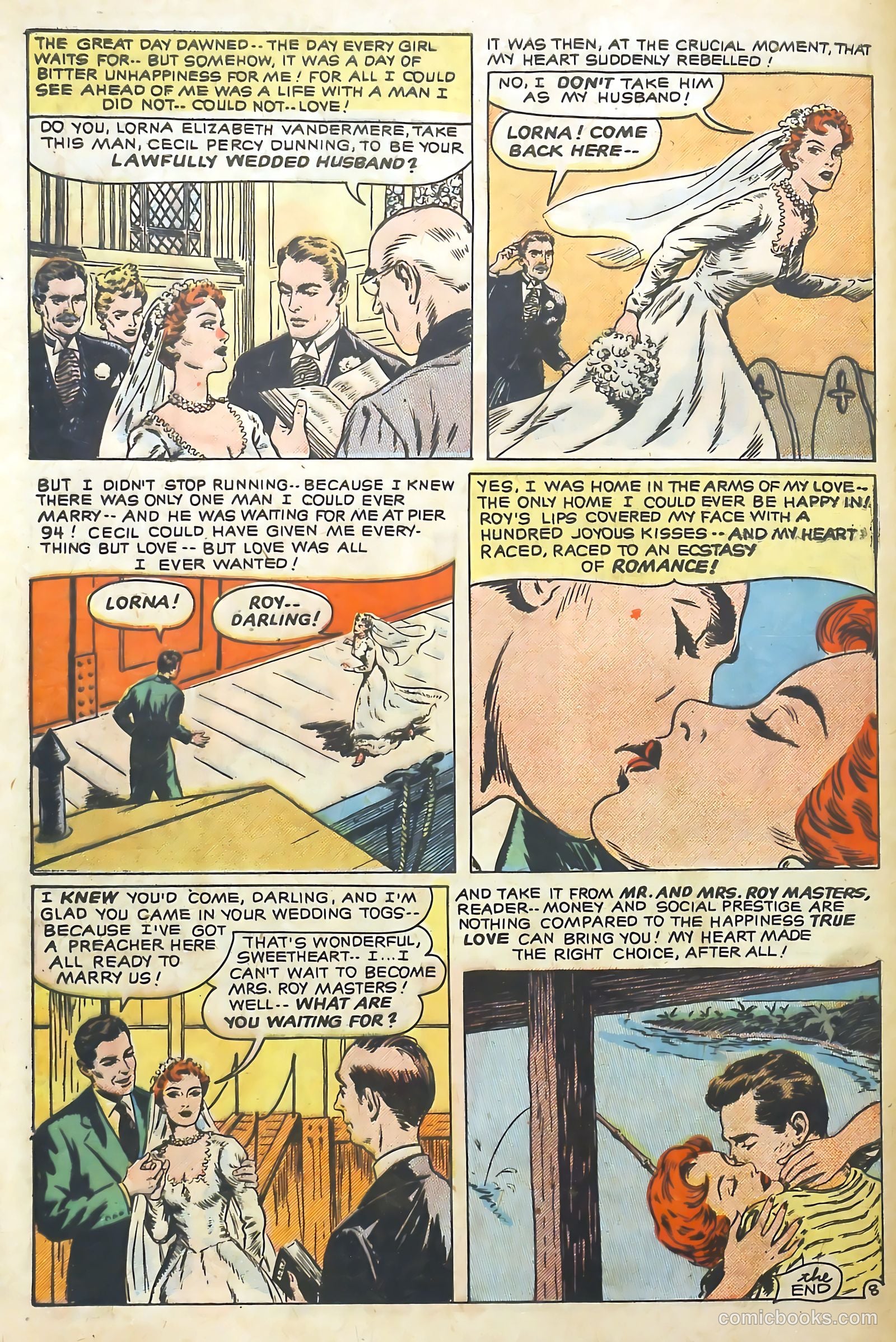 Romantic Adventures #25 (1952) — page 10 of 36