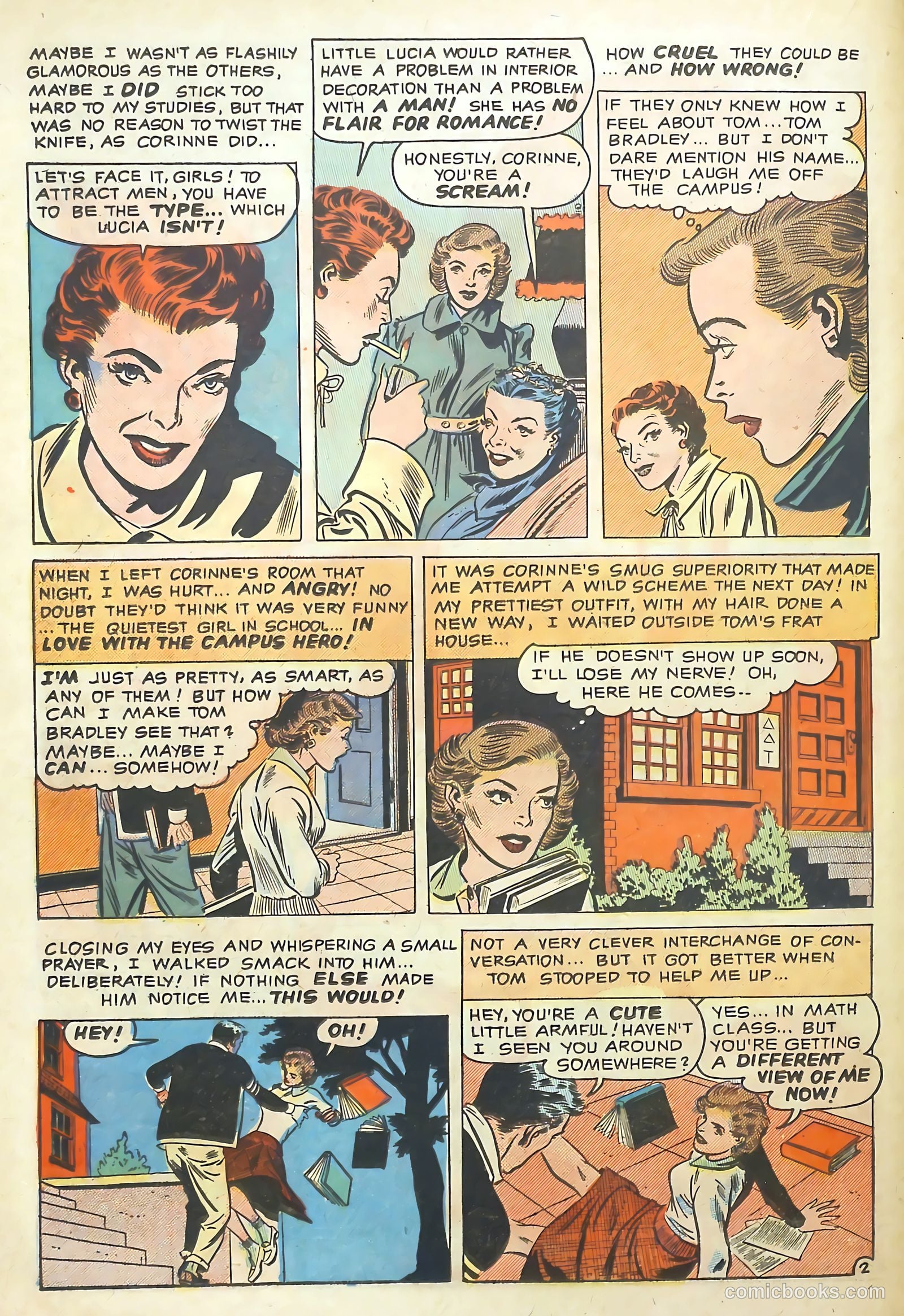 Romantic Adventures #25 (1952) — page 14 of 36
