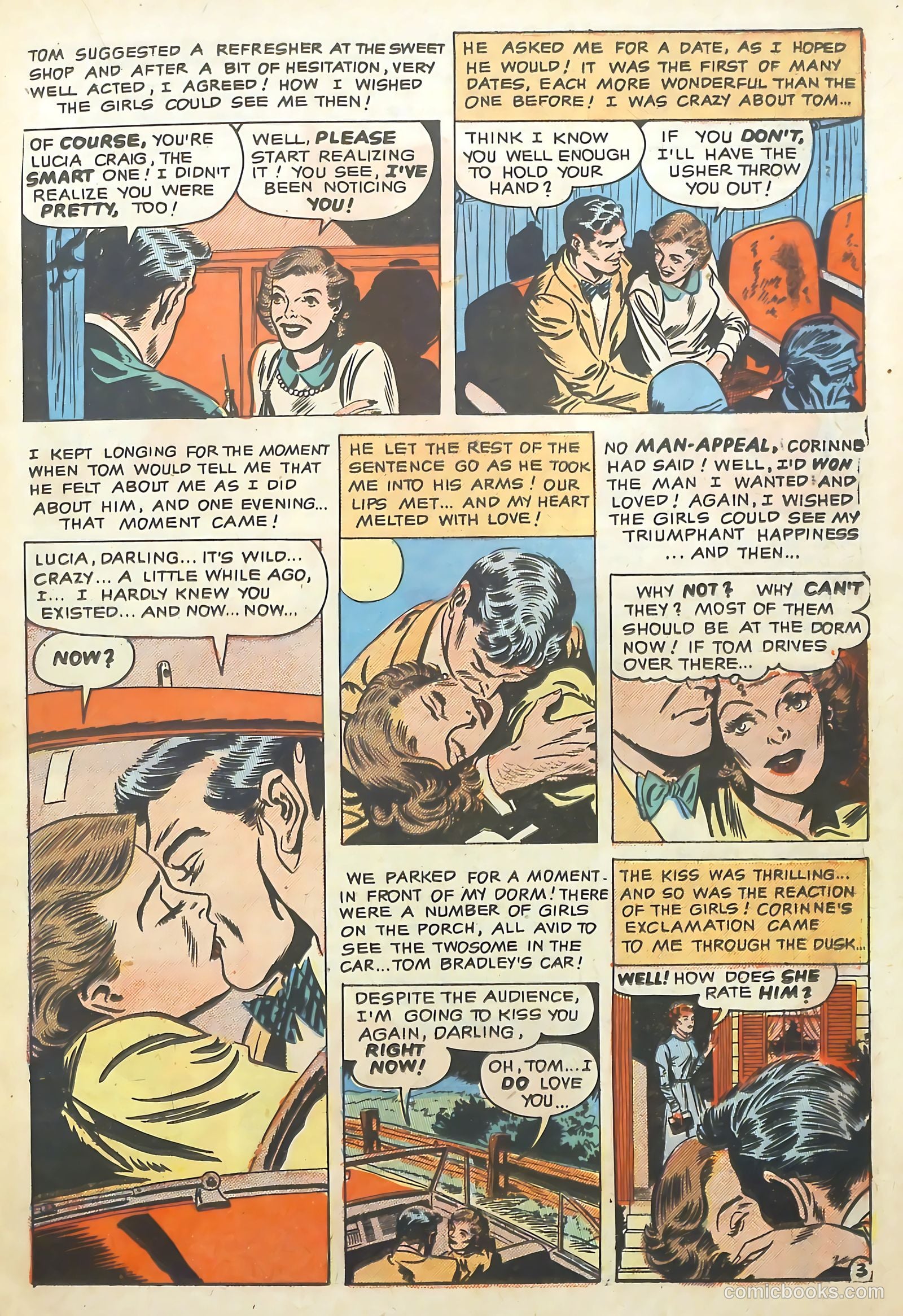 Romantic Adventures #25 (1952) — page 15 of 36