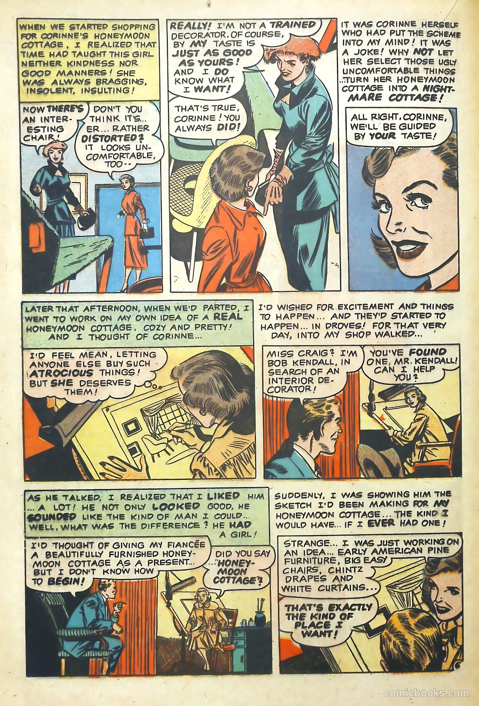 Romantic Adventures #25 (1952) — page 18 of 36