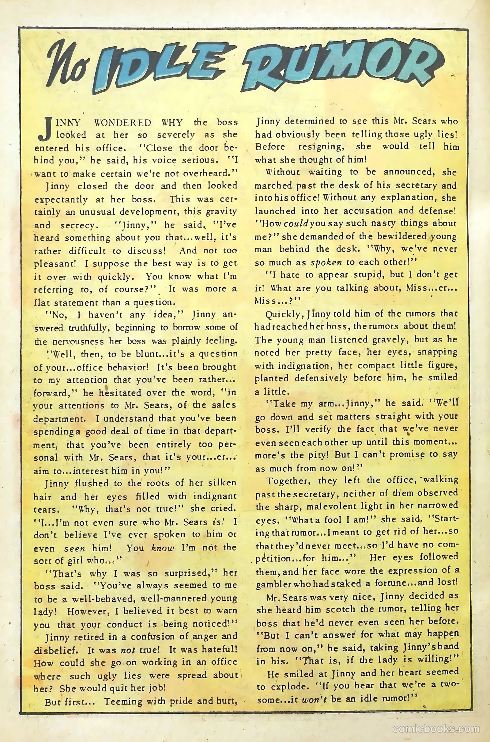 Romantic Adventures #25 (1952) — page 22 of 36