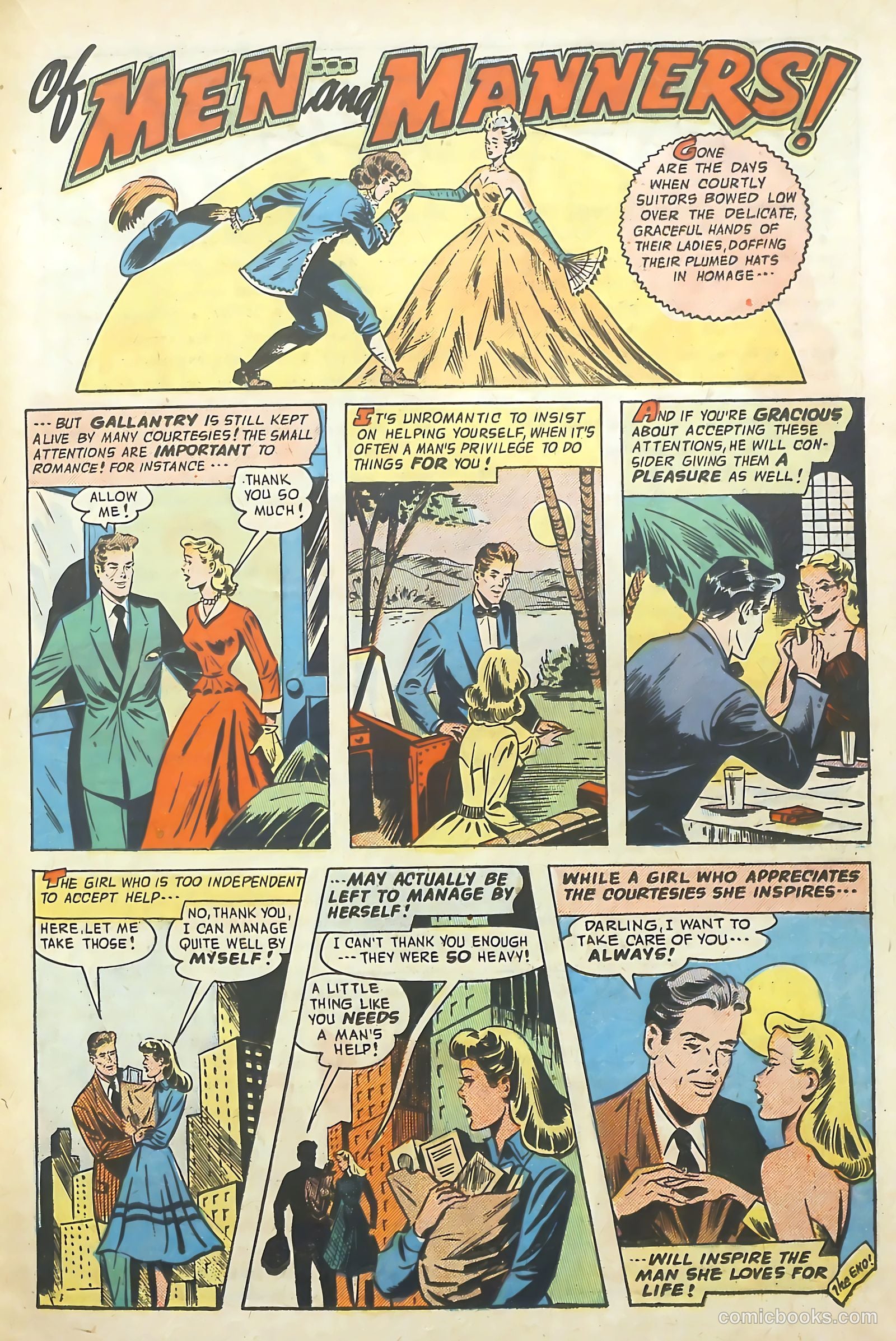 Romantic Adventures #25 (1952) — page 23 of 36