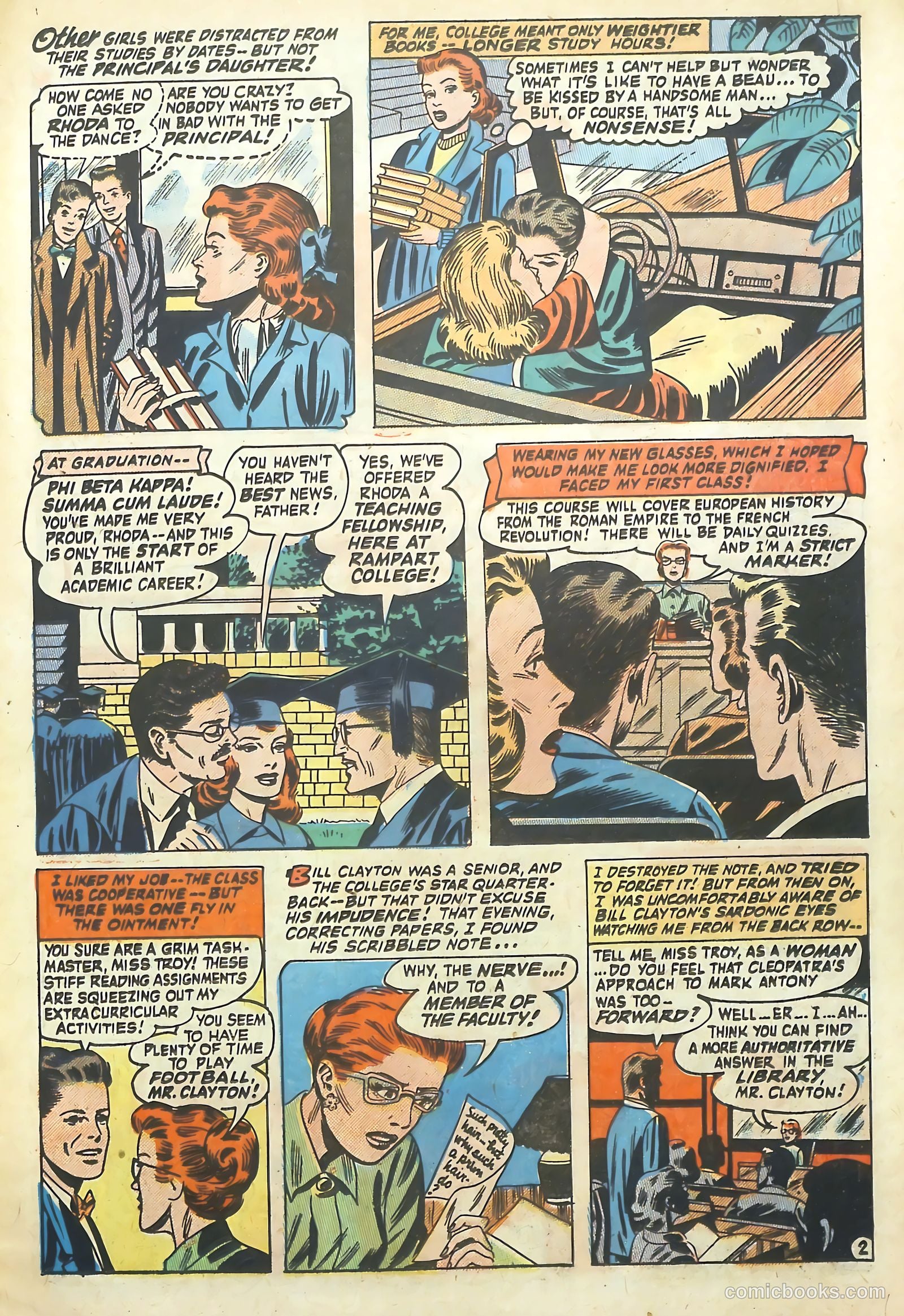 Romantic Adventures #25 (1952) — page 25 of 36