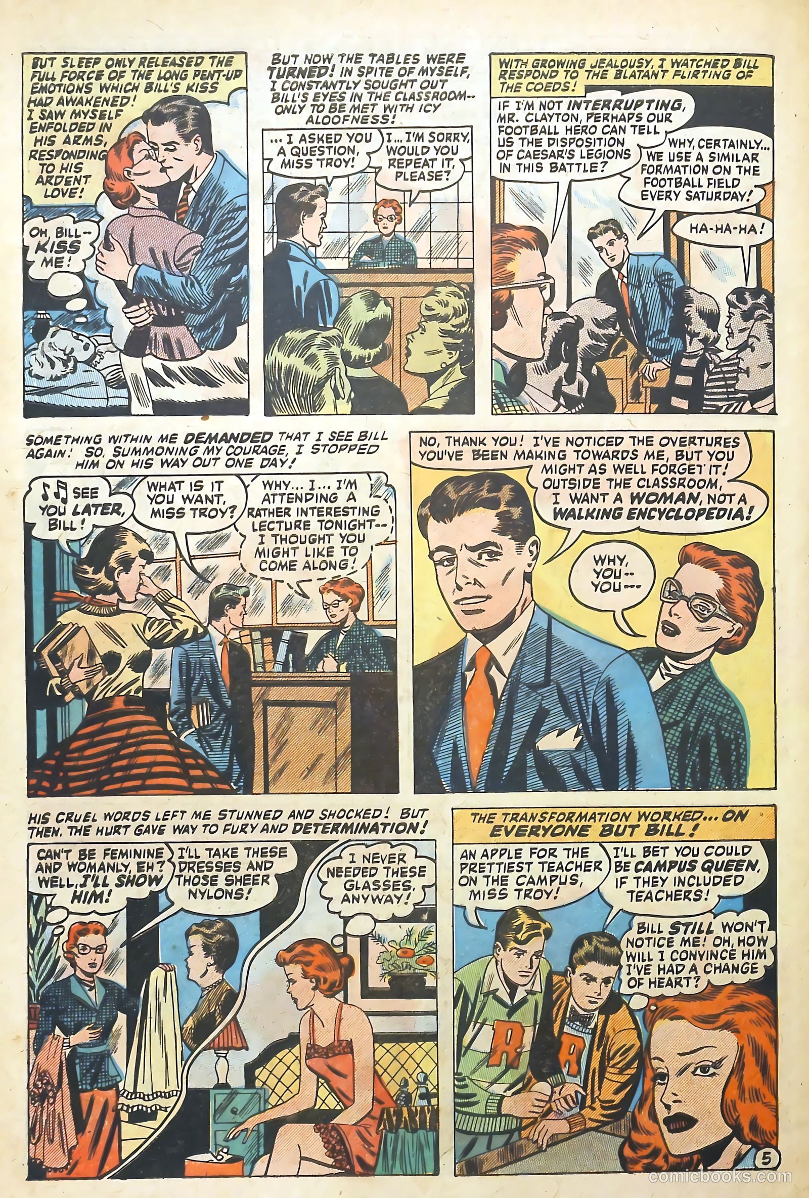 Romantic Adventures #25 (1952) — page 28 of 36