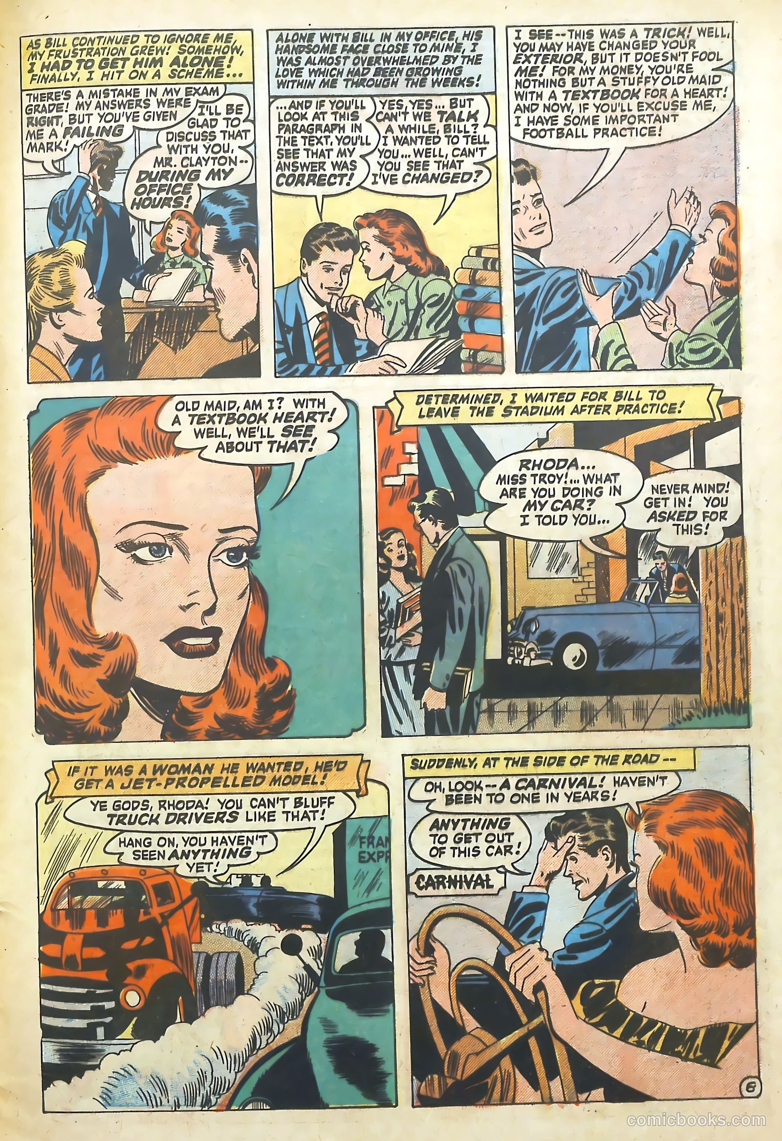 Romantic Adventures #25 (1952) — page 29 of 36