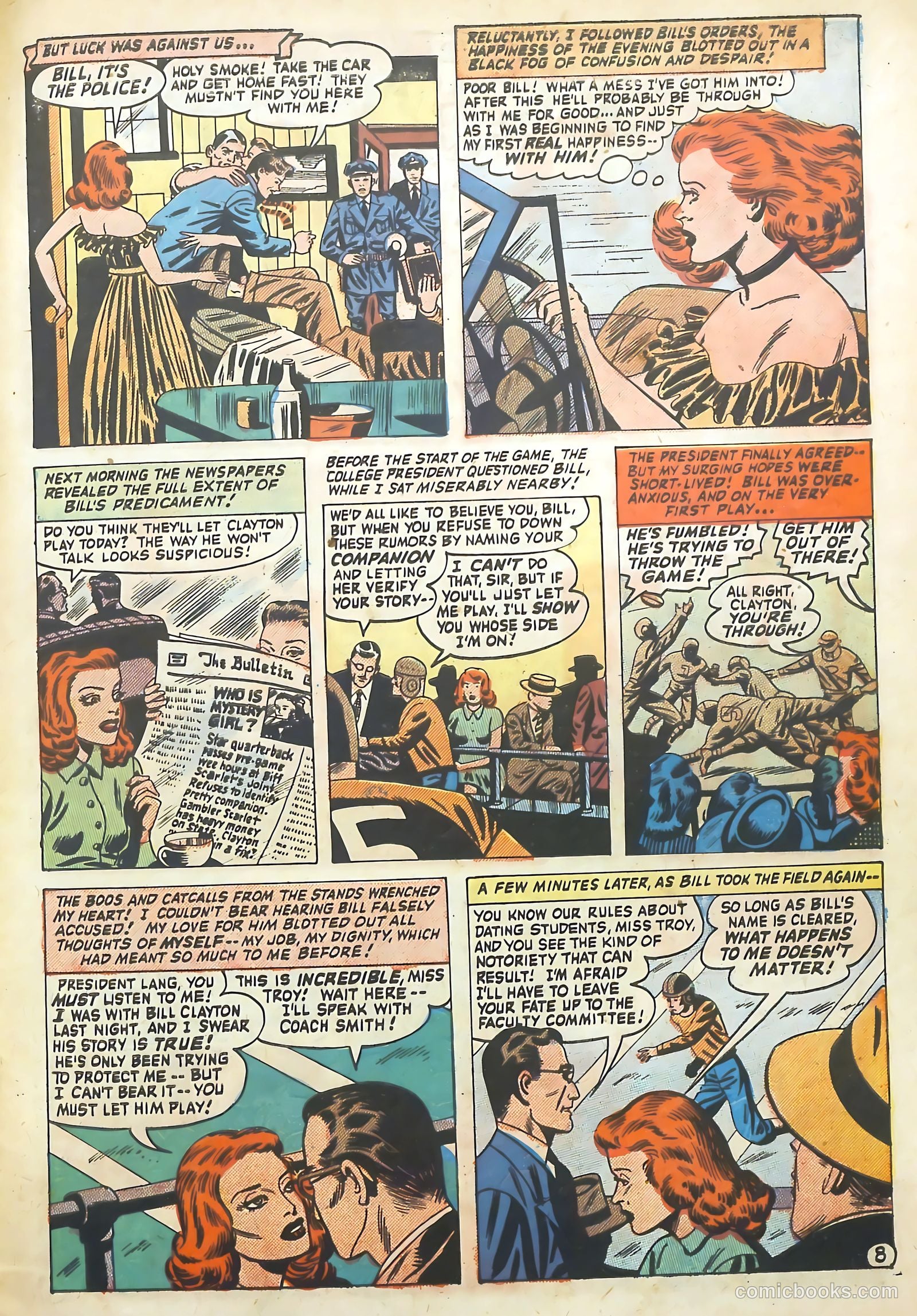 Romantic Adventures #25 (1952) — page 31 of 36