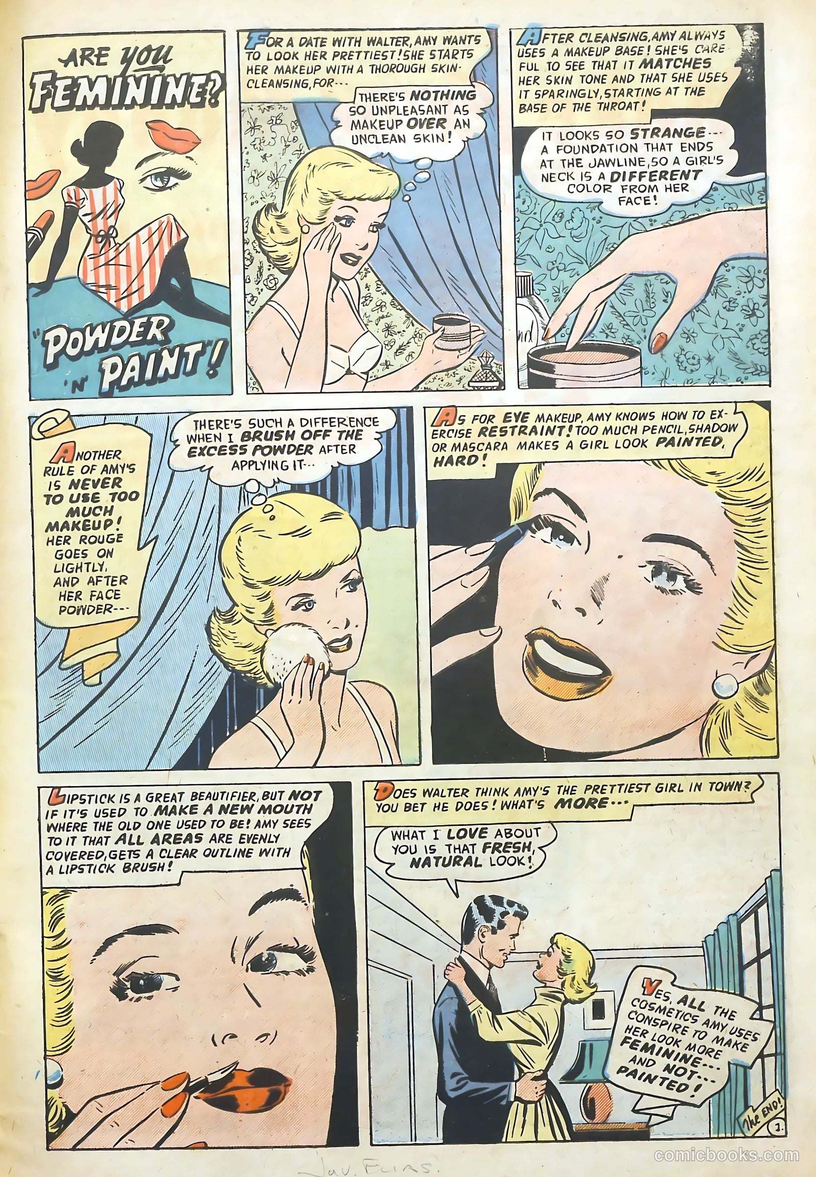 Romantic Adventures #25 (1952) — page 33 of 36