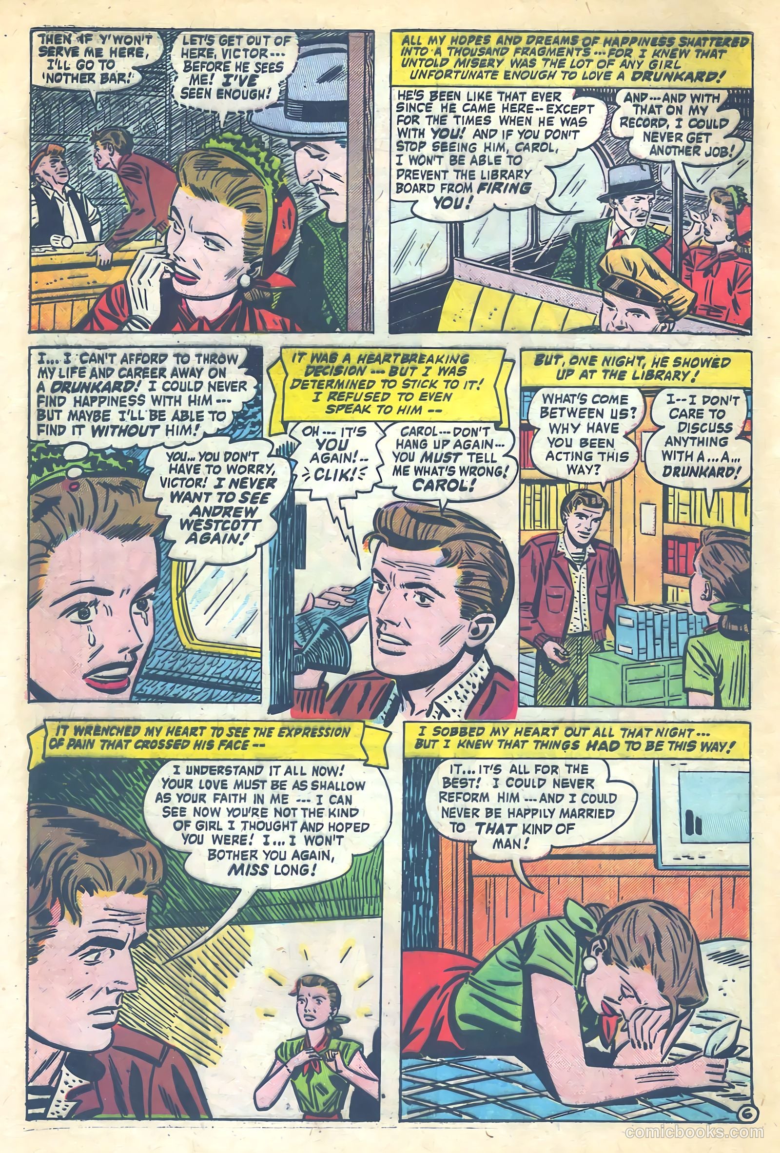Romantic Adventures #26 (1952) — page 8 of 36