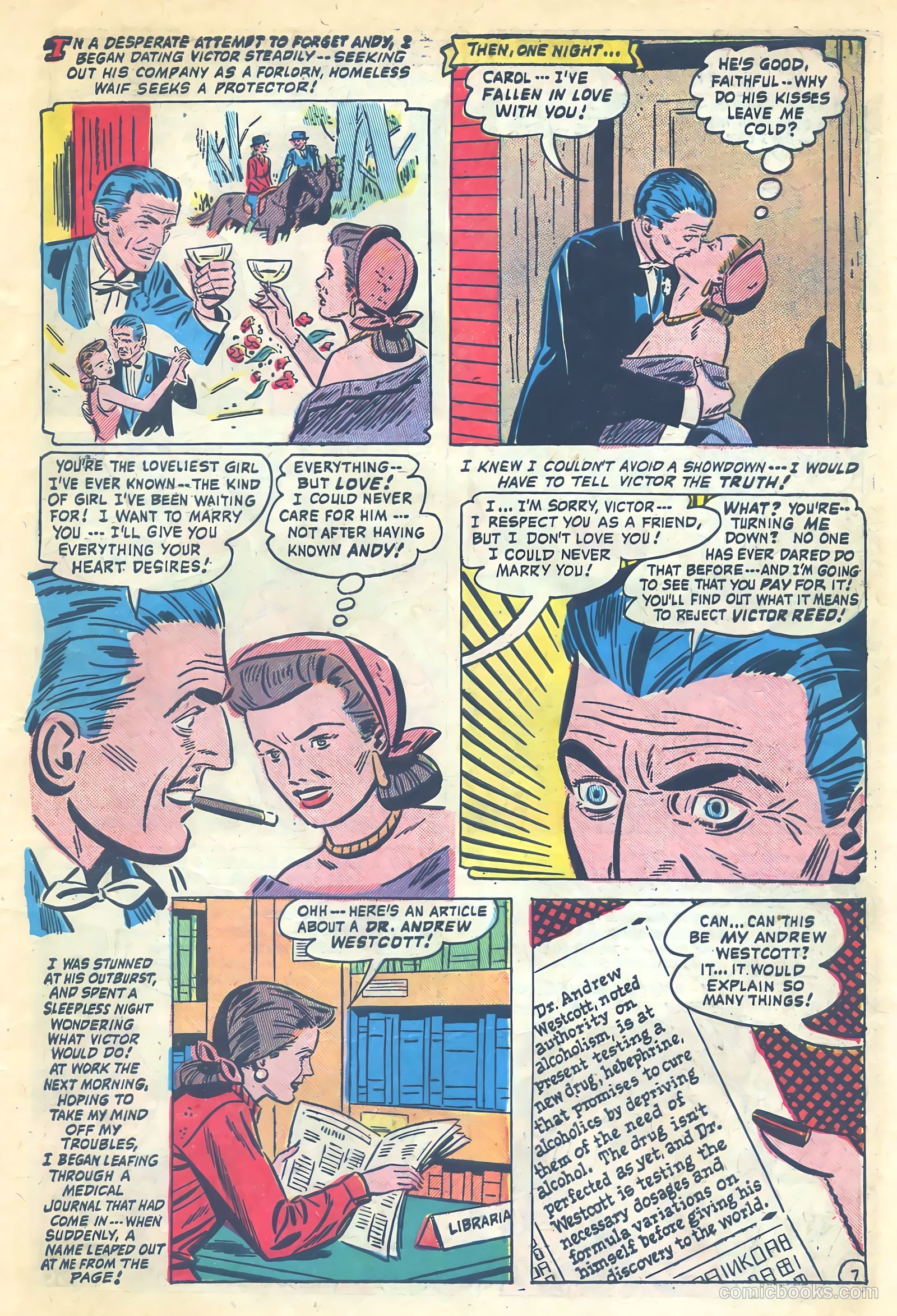 Romantic Adventures #26 (1952) — page 9 of 36