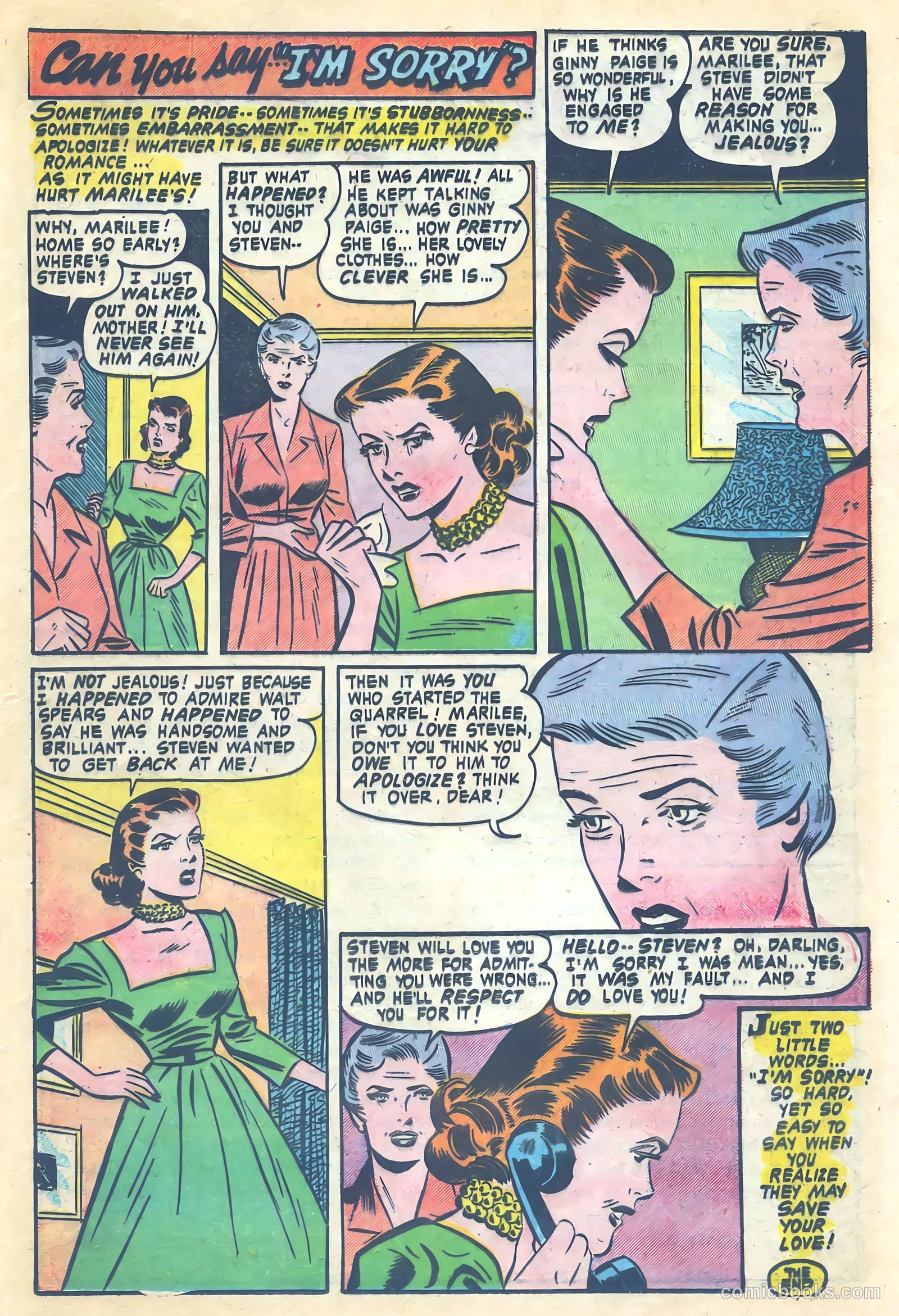Romantic Adventures #26 (1952) — page 13 of 36