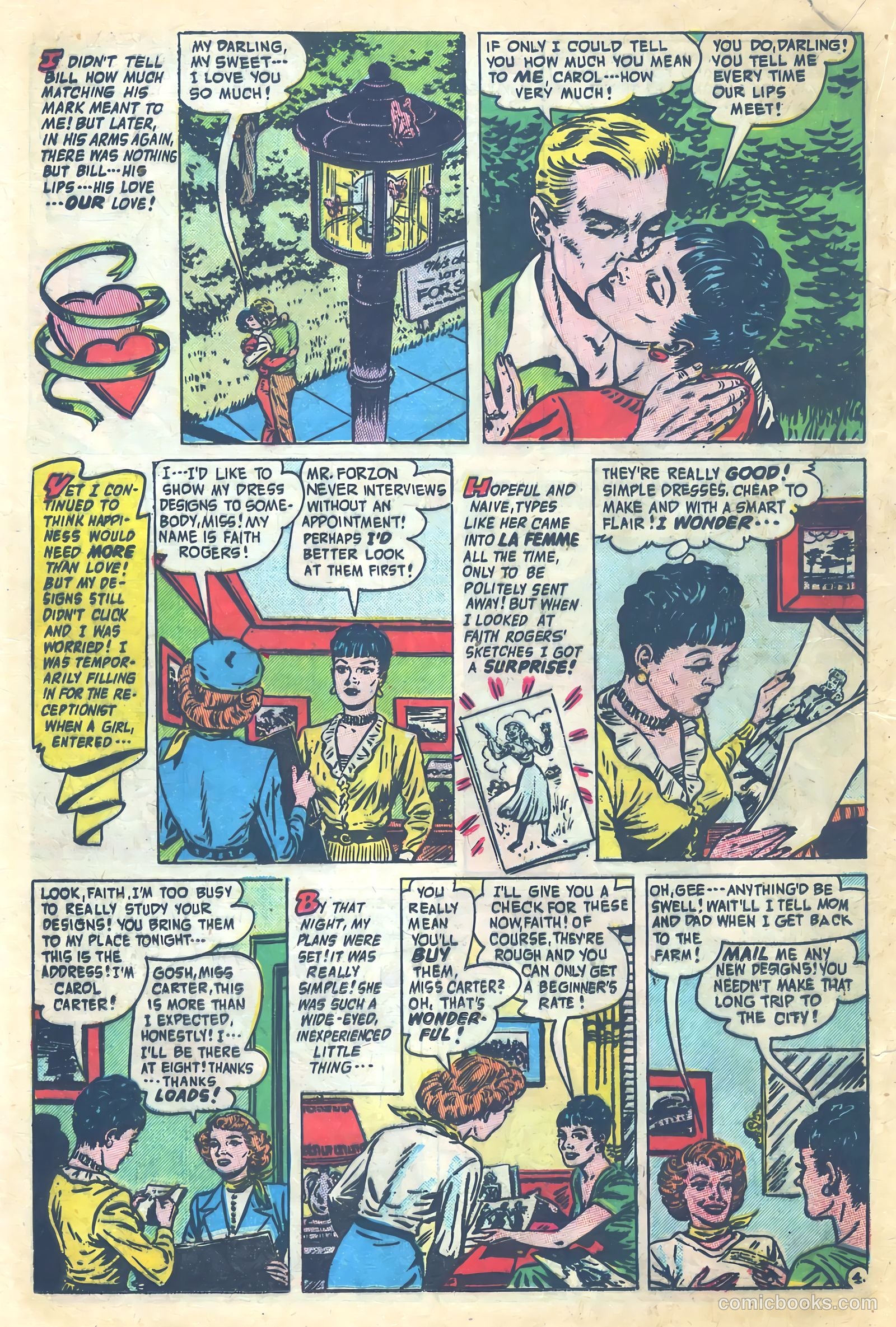 Romantic Adventures #26 (1952) — page 18 of 36