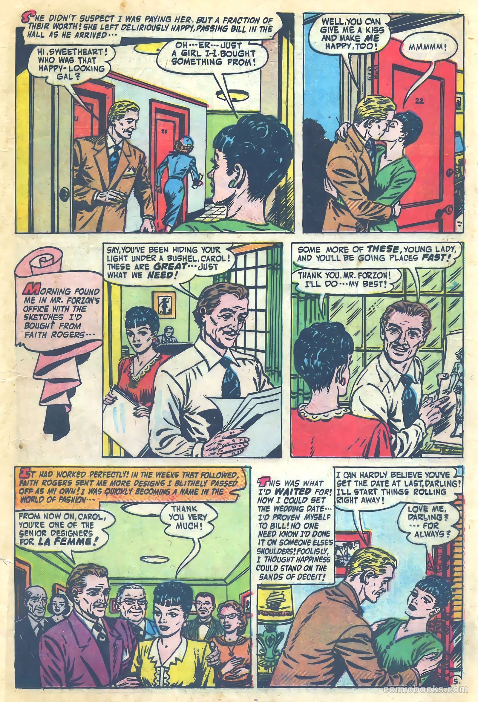 Romantic Adventures #26 (1952) — page 19 of 36