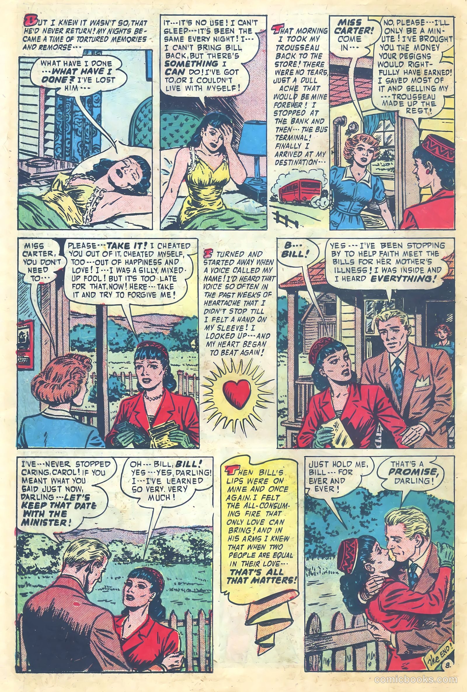 Romantic Adventures #26 (1952) — page 22 of 36