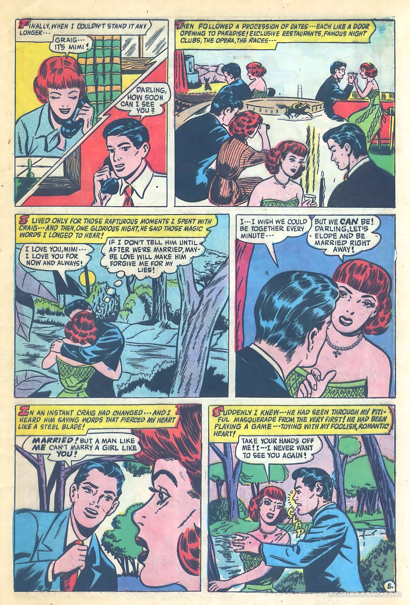 Romantic Adventures #26 (1952) — page 27 of 36