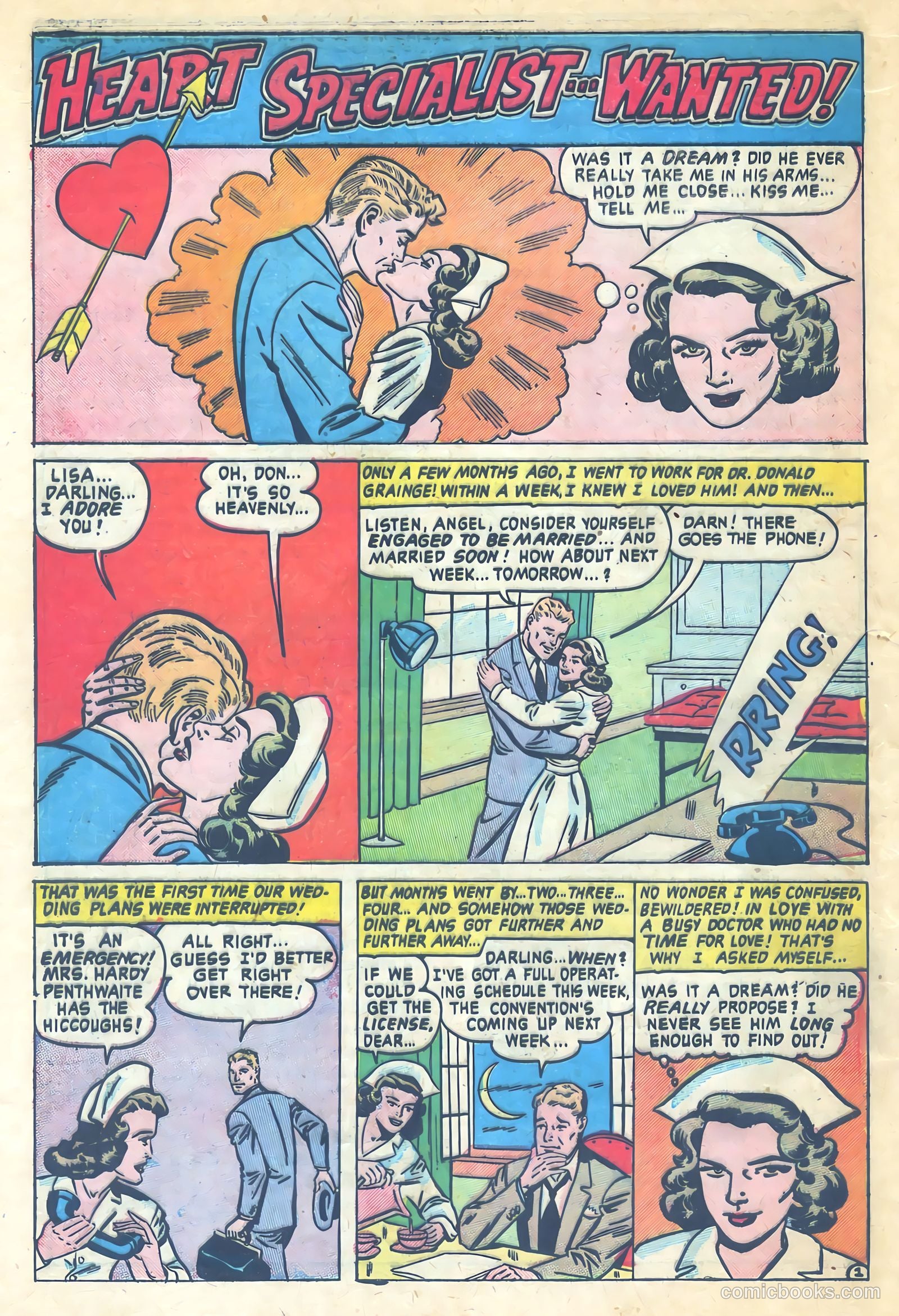 Romantic Adventures #26 (1952) — page 32 of 36