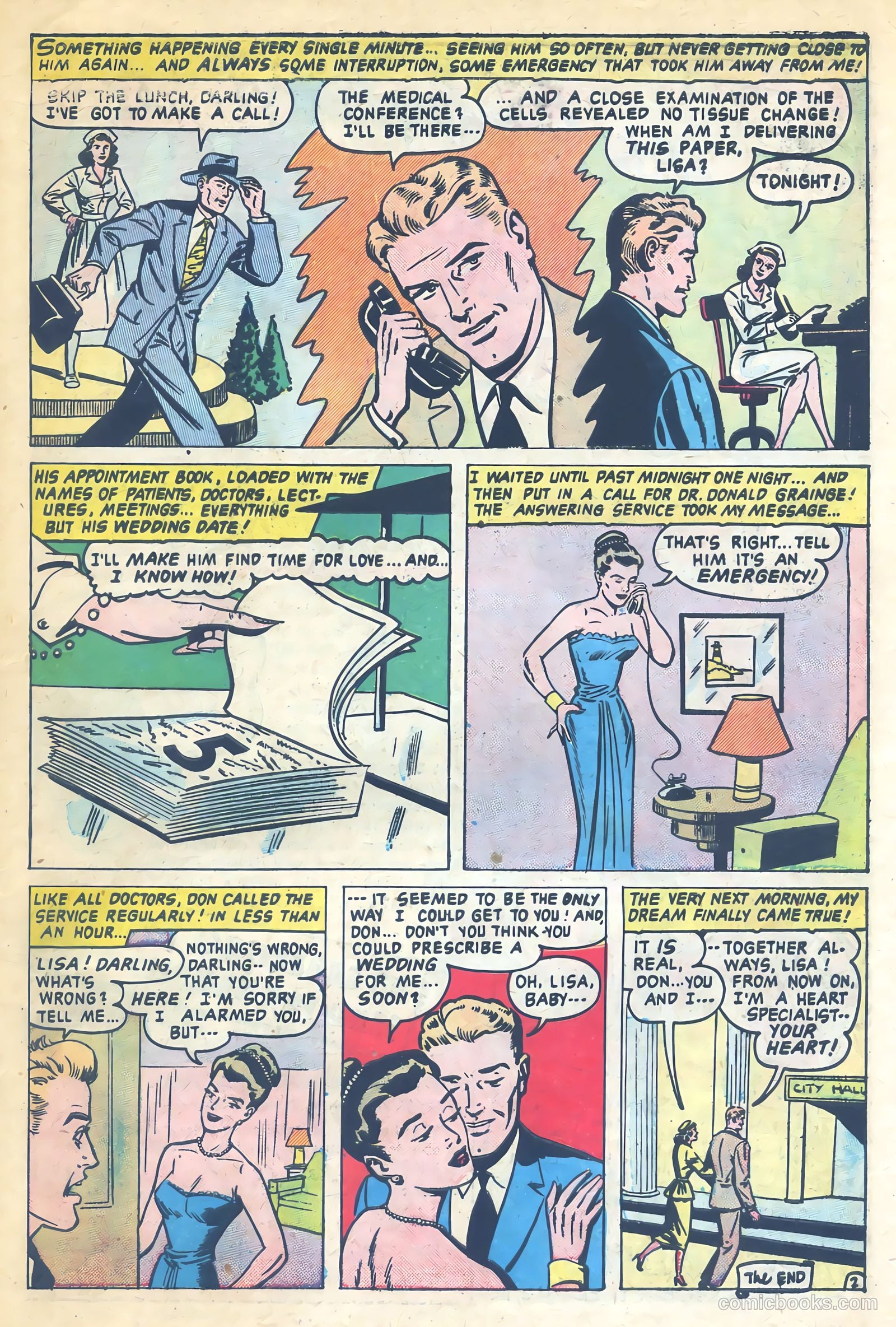Romantic Adventures #26 (1952) — page 33 of 36