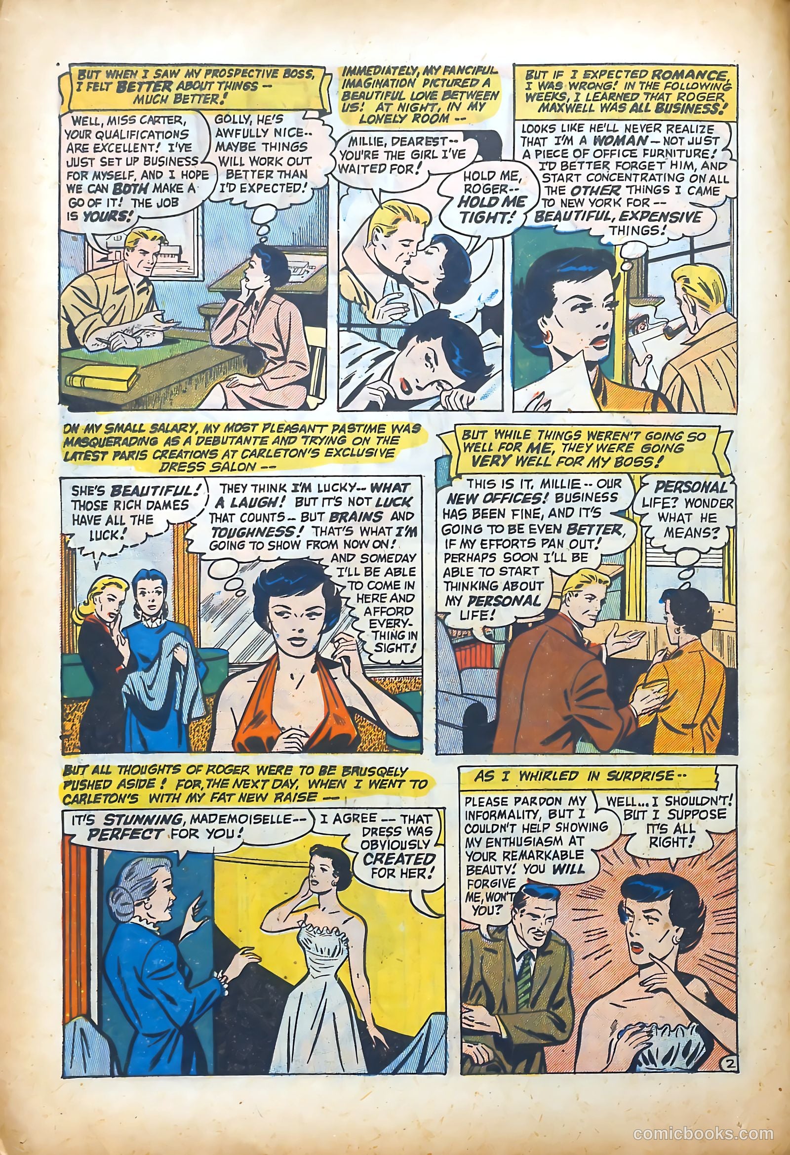 Romantic Adventures #27 (1952) — page 12 of 36