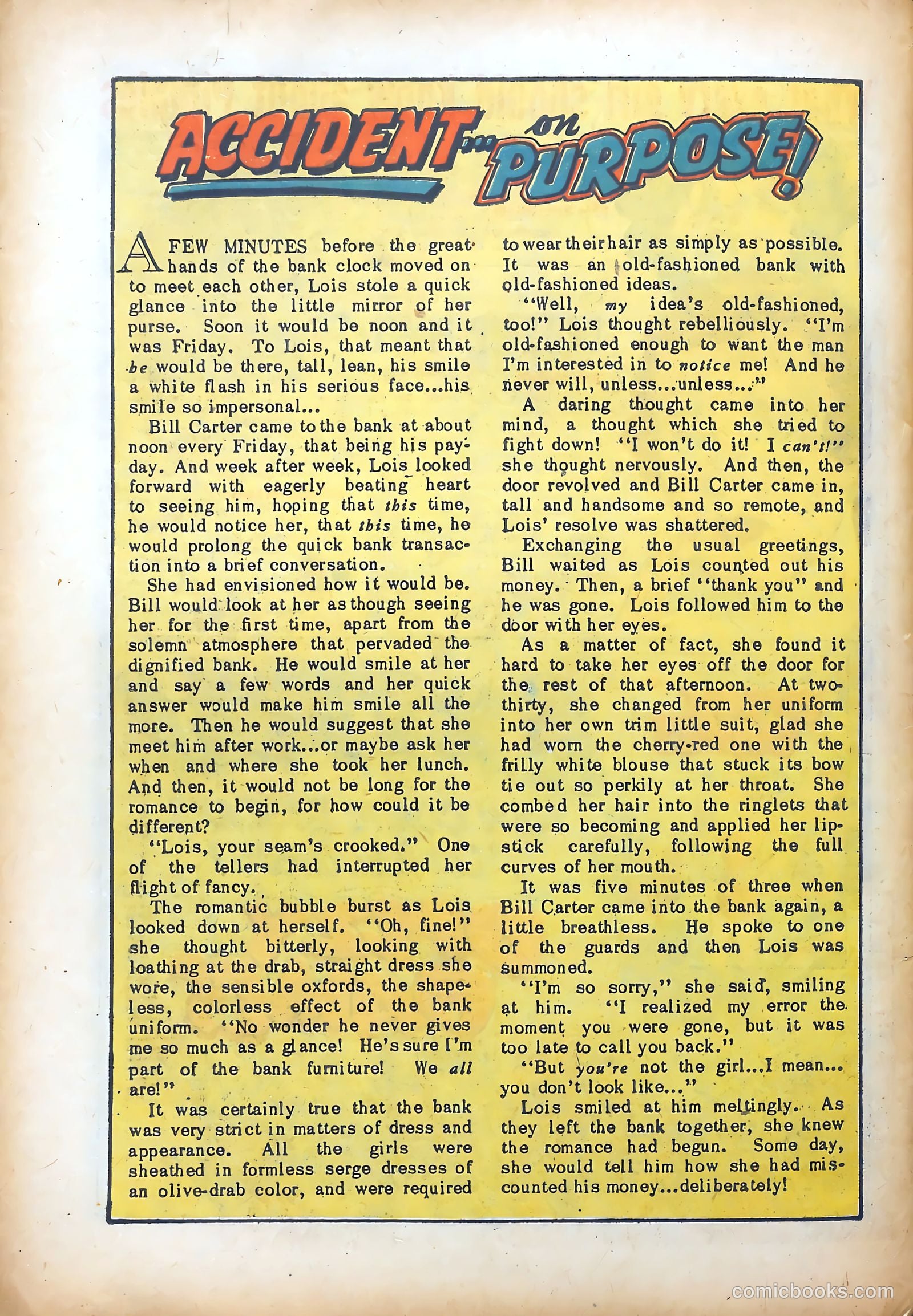 Romantic Adventures #27 (1952) — page 30 of 36