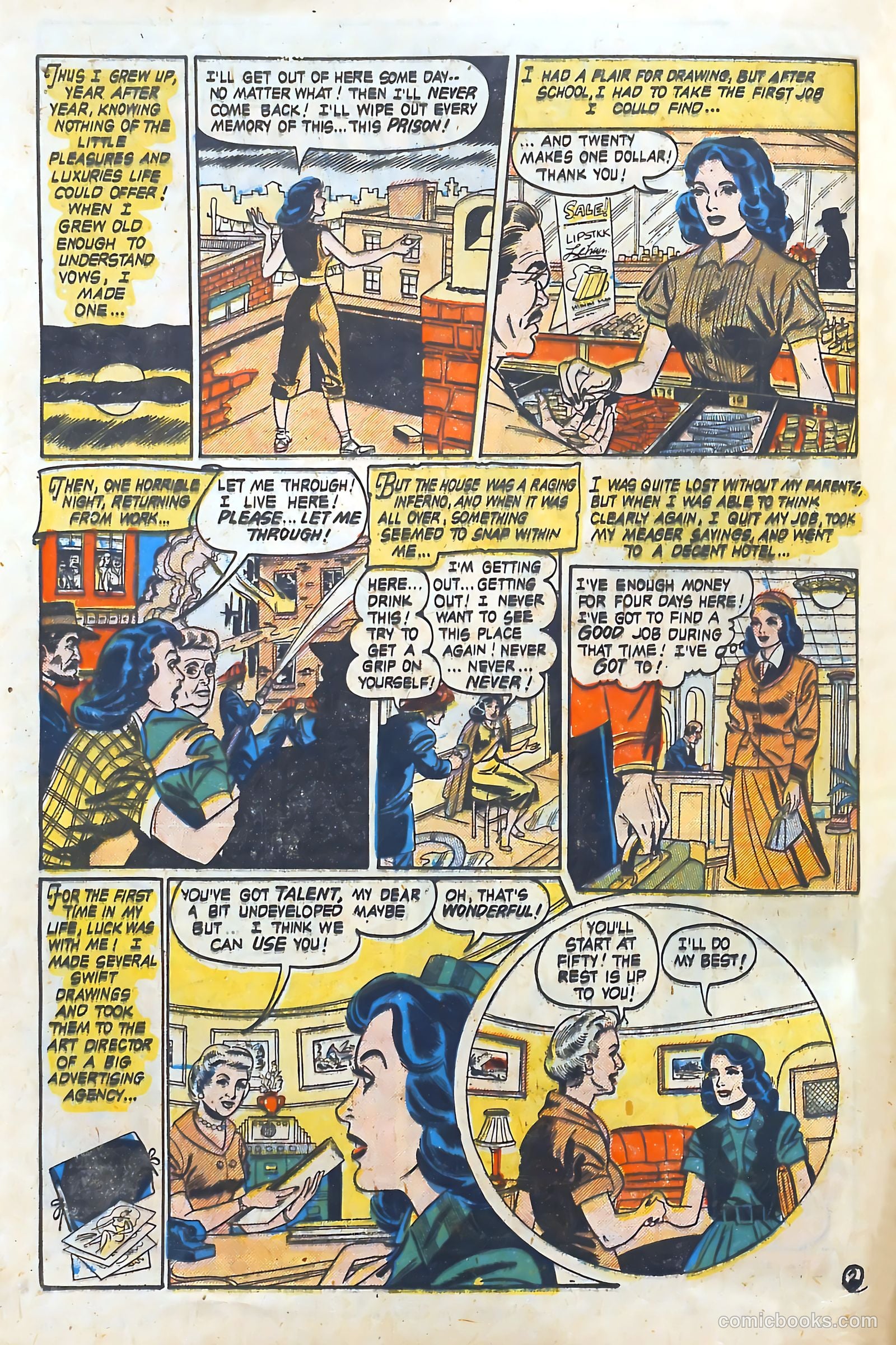 Romantic Adventures #28 (1952) — page 4 of 36