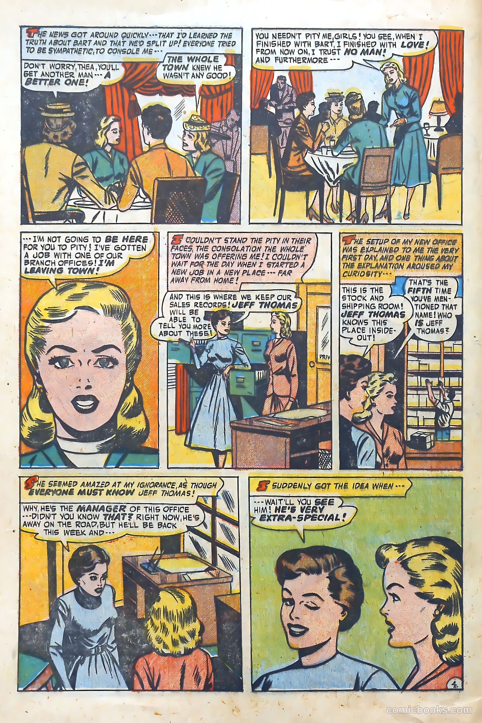 Romantic Adventures #28 (1952) — page 16 of 36