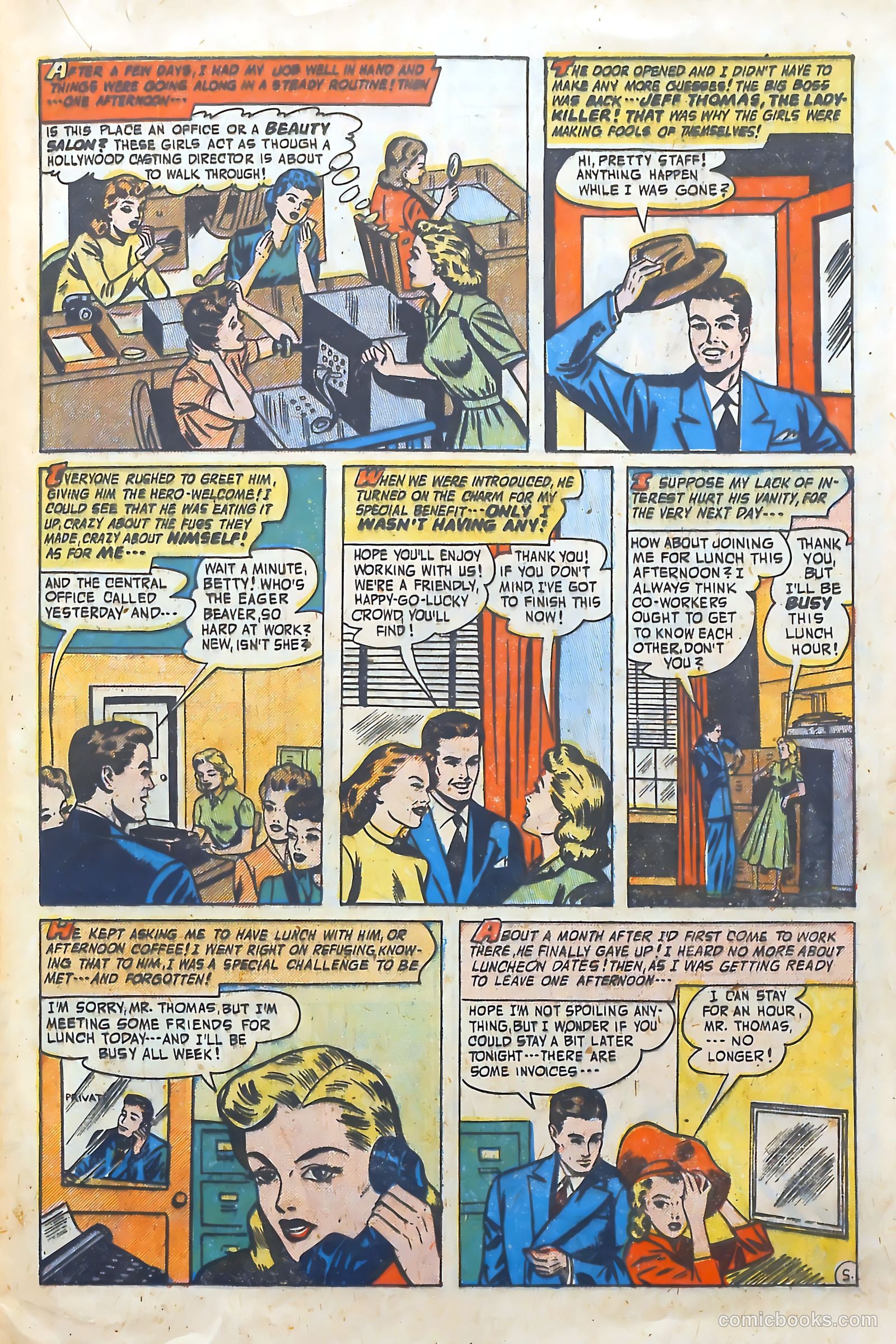 Romantic Adventures #28 (1952) — page 17 of 36