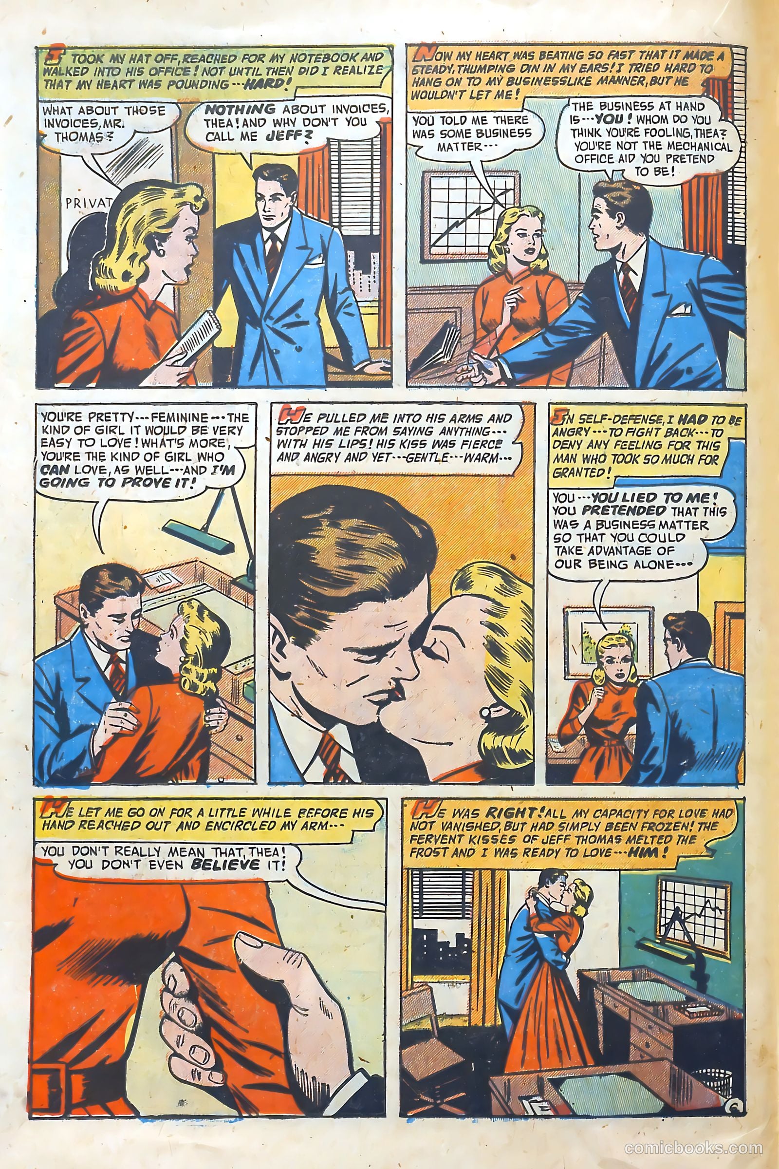 Romantic Adventures #28 (1952) — page 18 of 36